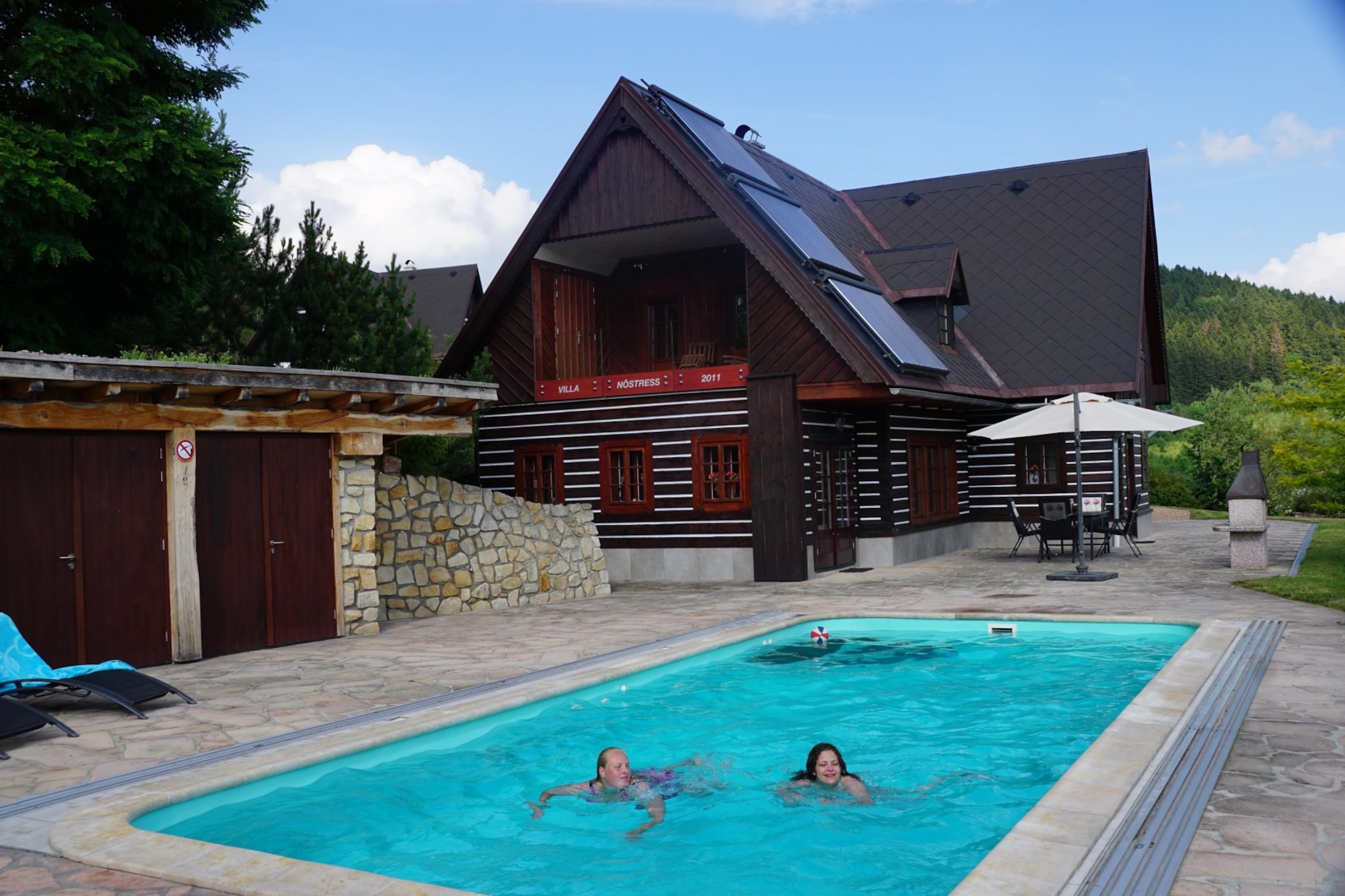Villa in Czechia with Heated Pool & Mountain Views