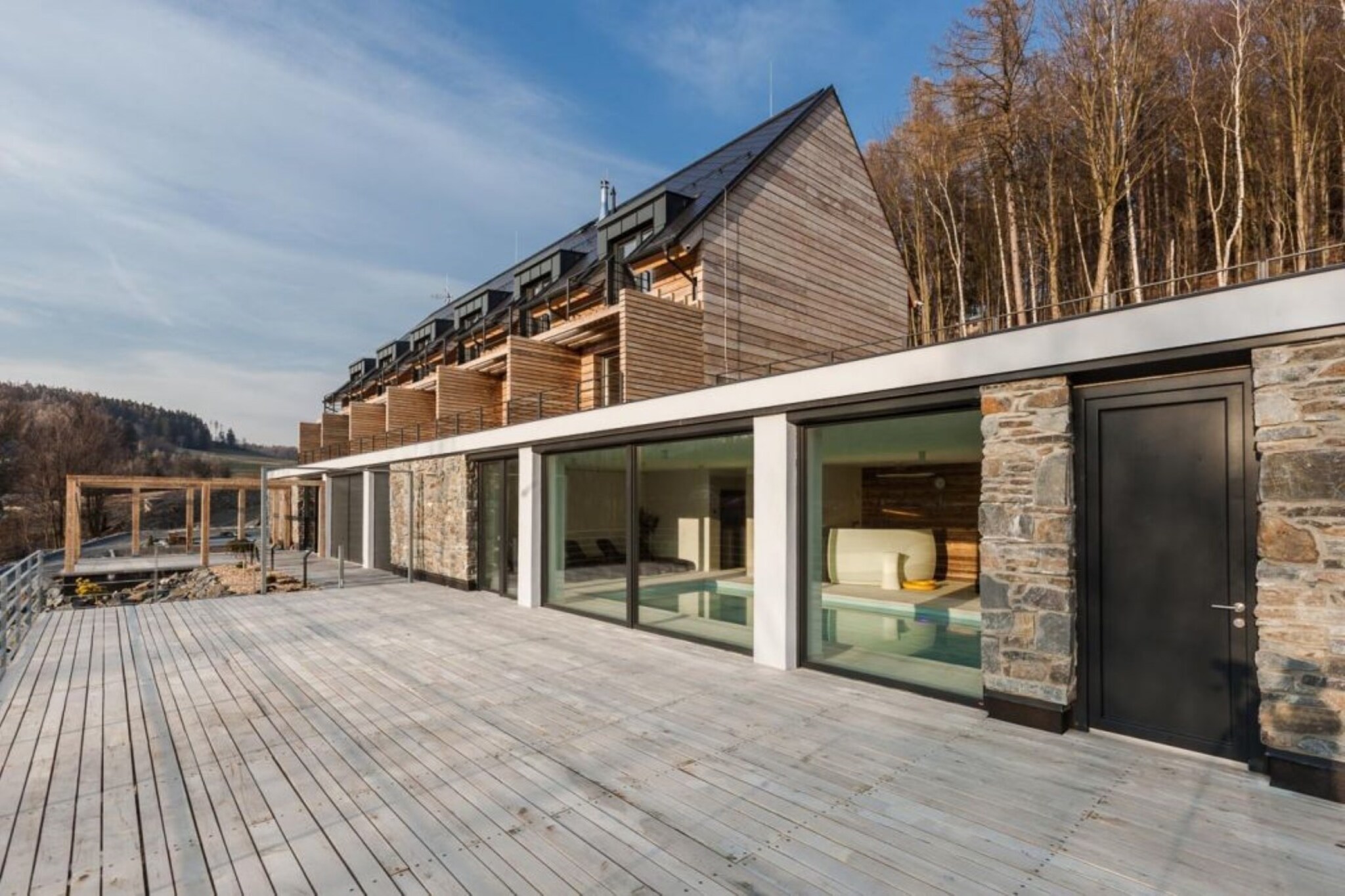 Villa in Moravia with communal pool