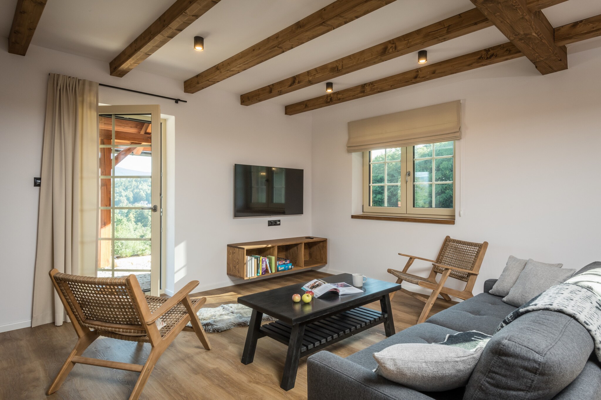 Villa in Beskydy with Sauna & Mountain Views