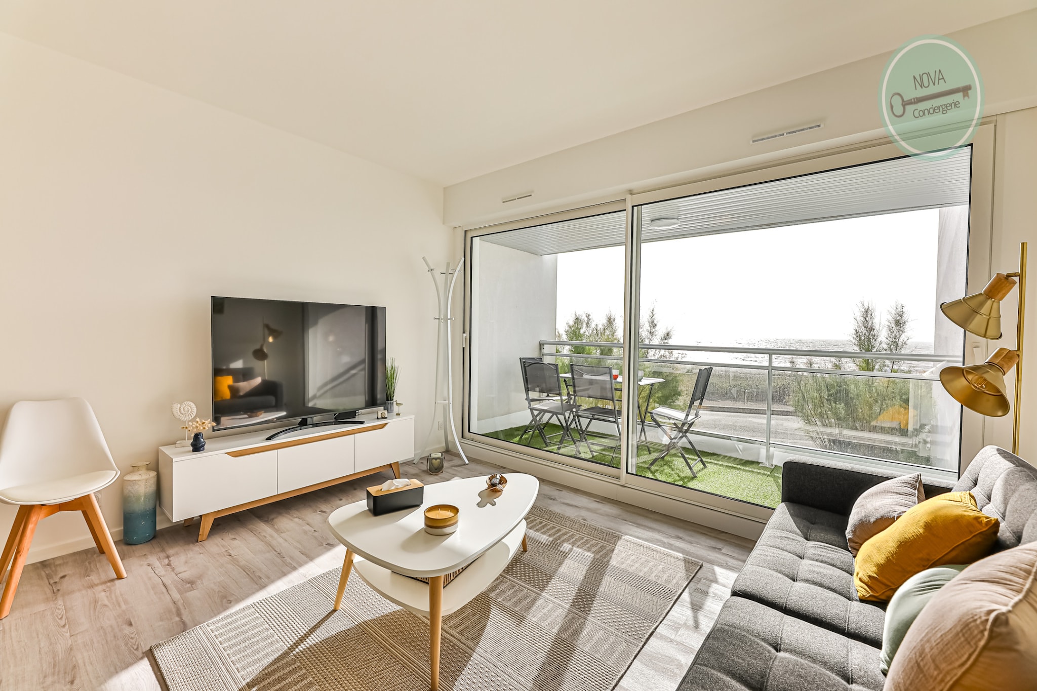 Les Tamaris de l'Atlantide-Living room