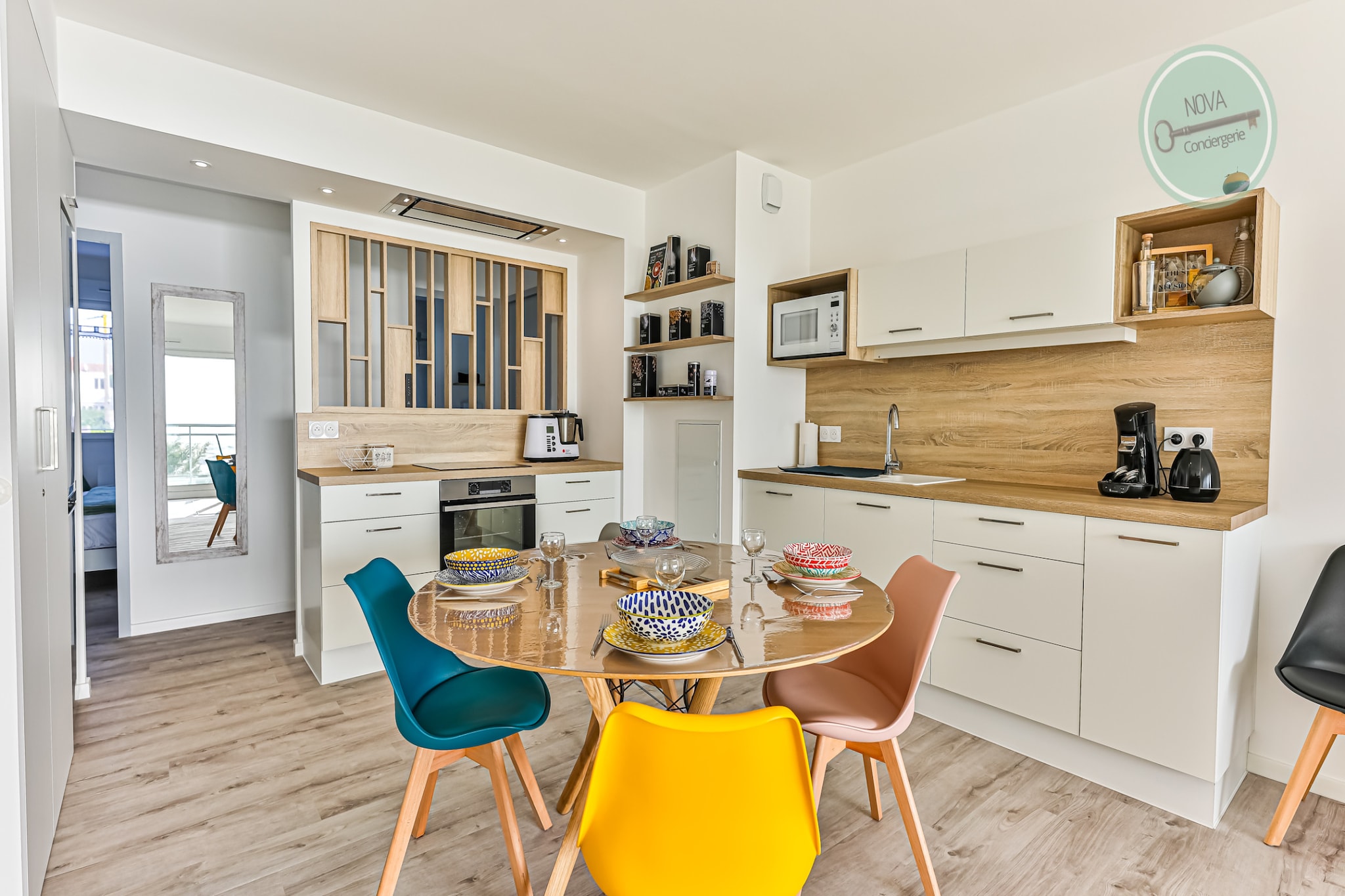 Les Tamaris de l'Atlantide-Dining room