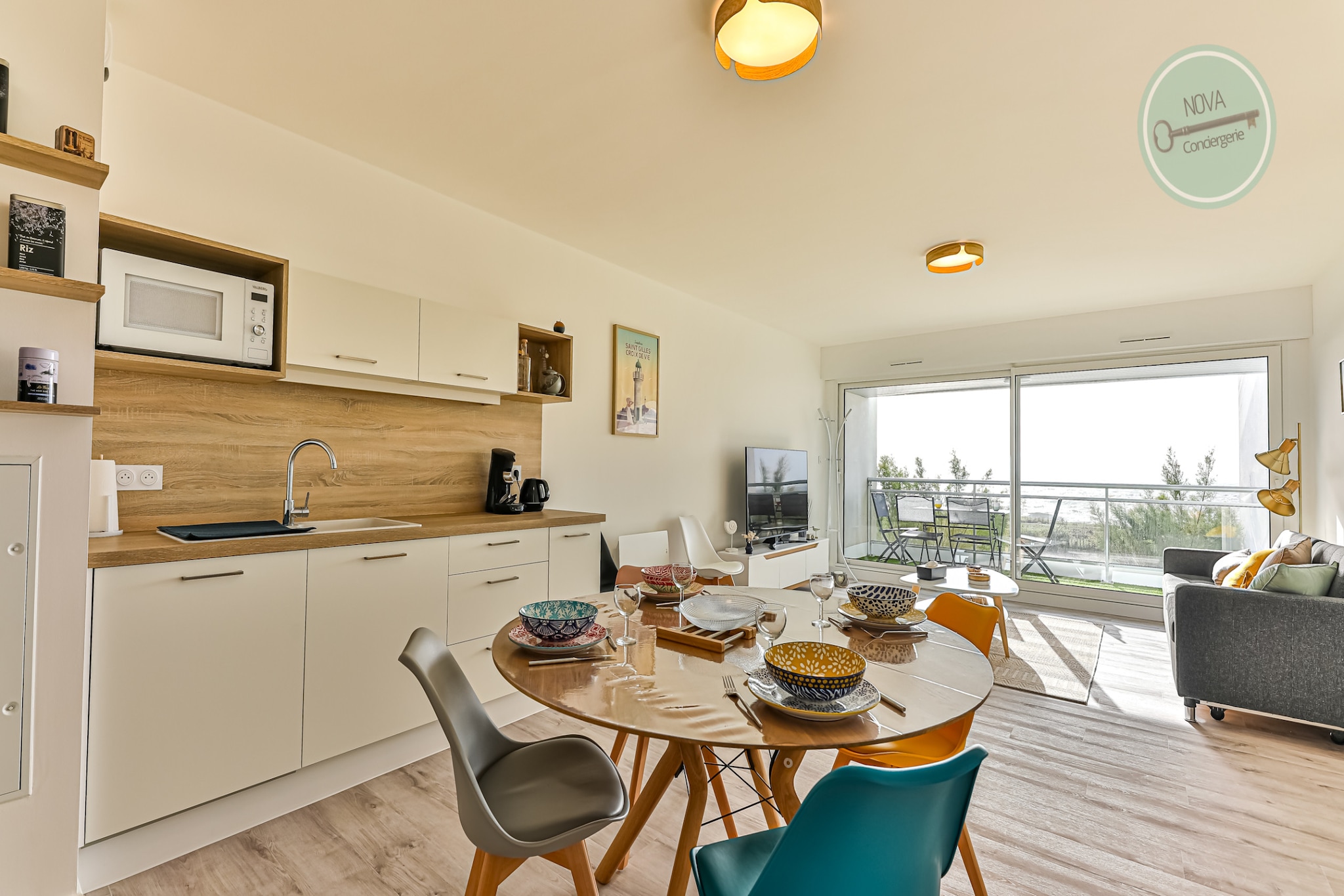 Les Tamaris de l'Atlantide-Dining room