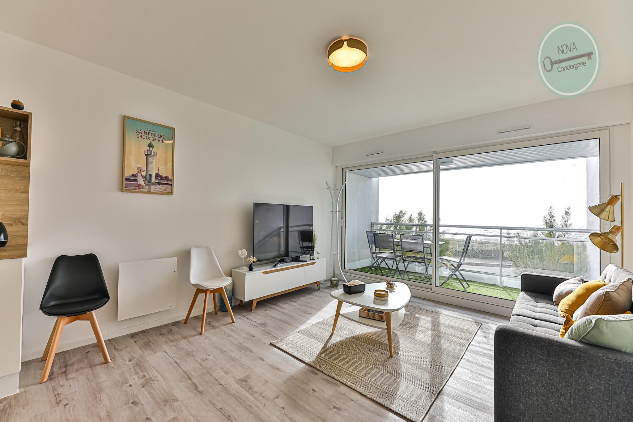 Les Tamaris de l'Atlantide-Living room