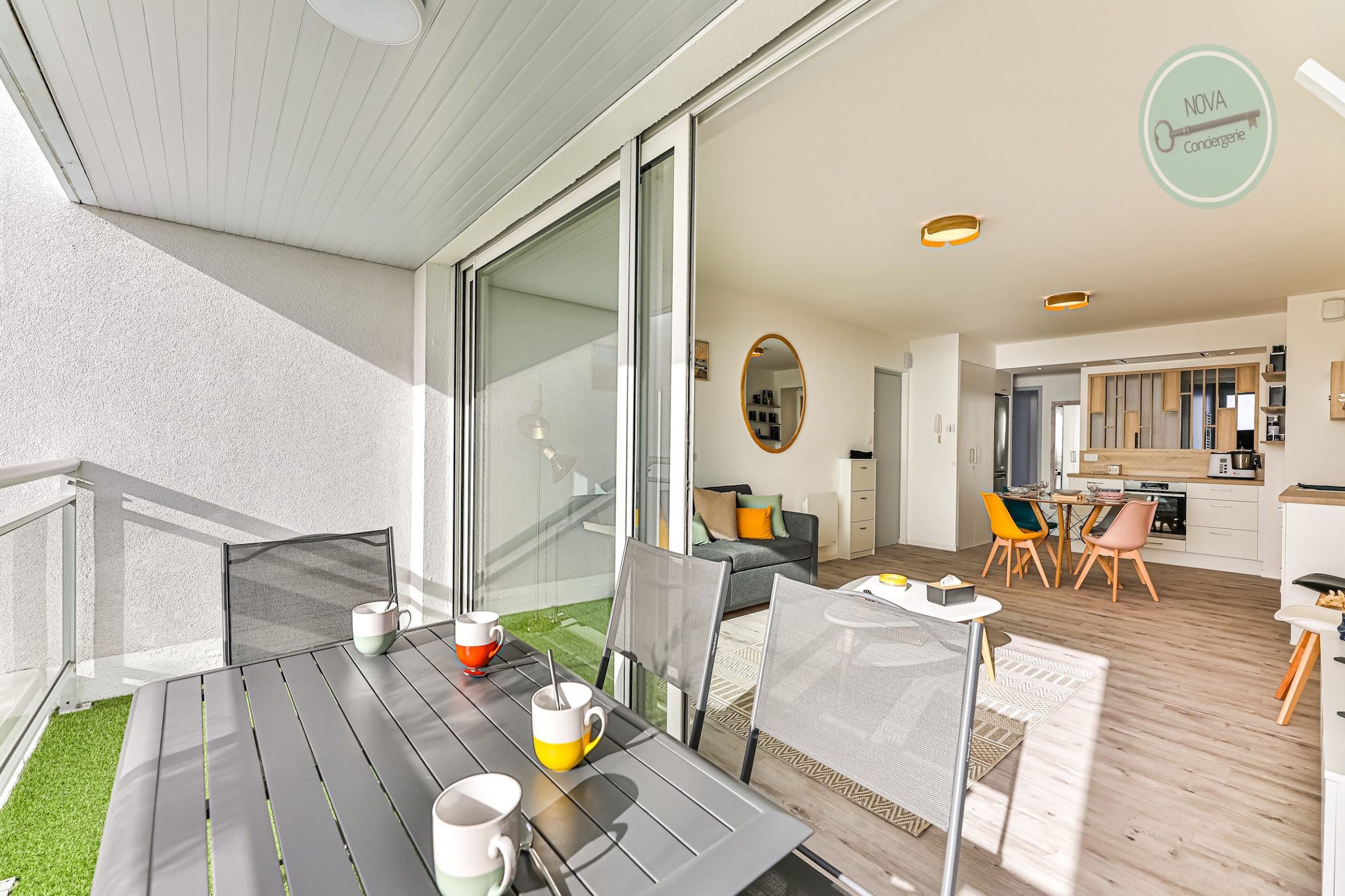 Les Tamaris de l'Atlantide-Terrace balcony