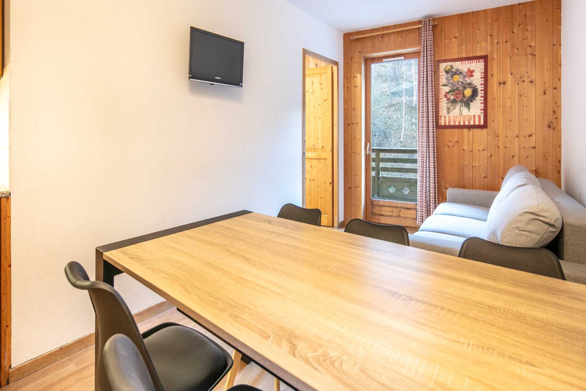 Les fermes de Saint Sorlin H N°105 - 2P6-Woonkamer