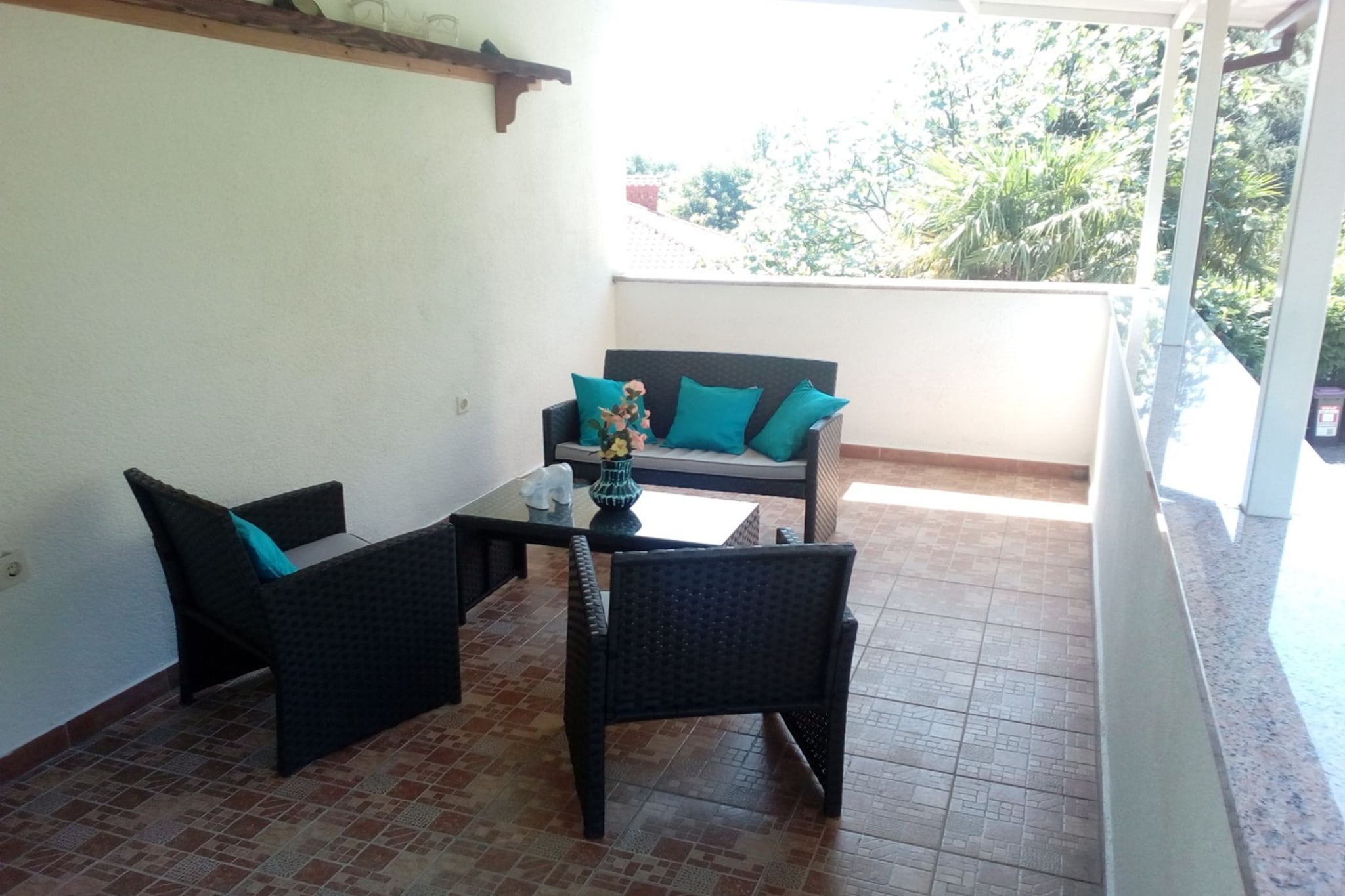 Lovely Apartments Near the Sea - One Bedroom Apartment with Balcony-Wohnzimmer