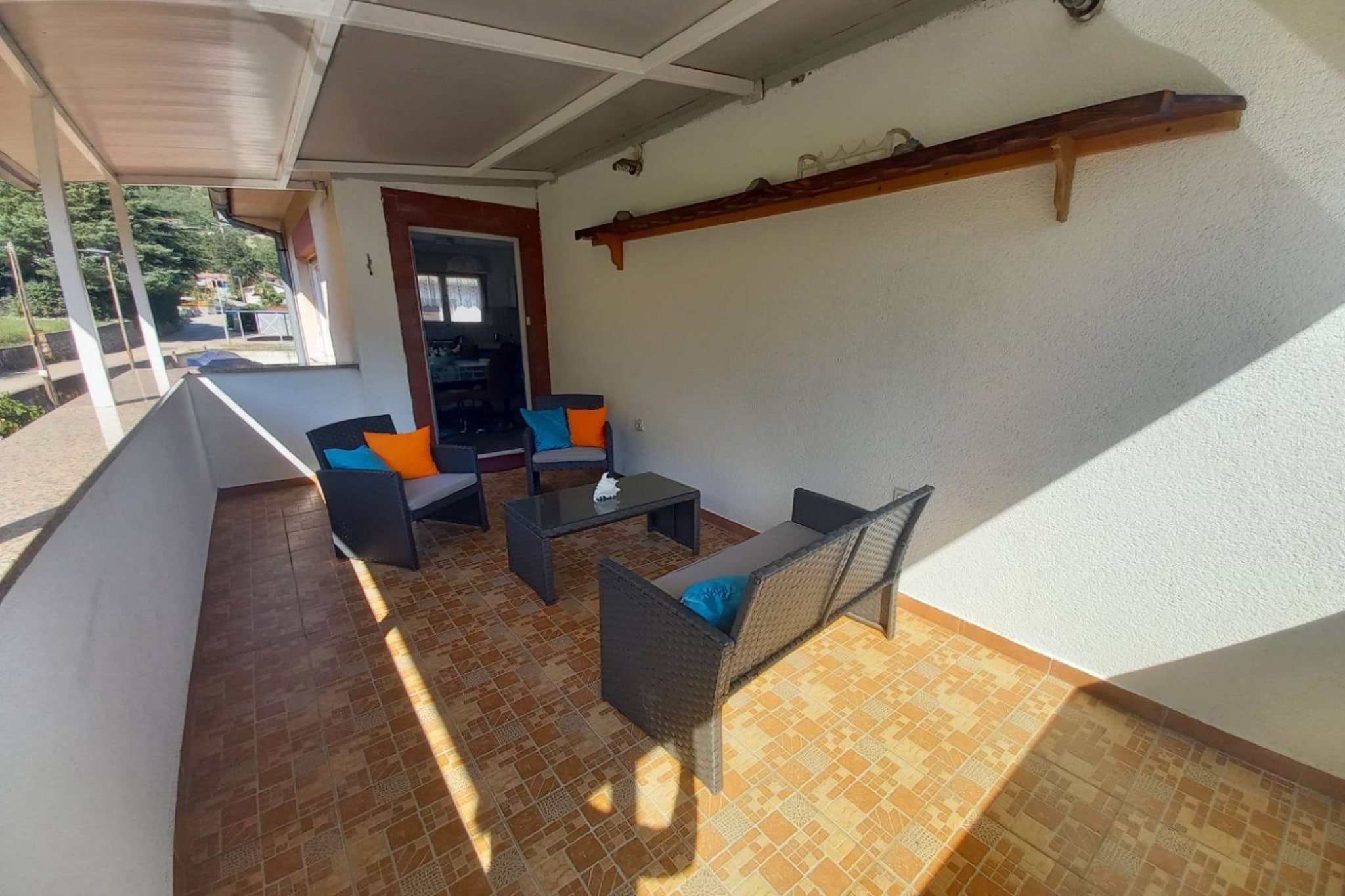 Lovely Apartments Near the Sea - One Bedroom Apartment with Balcony-Wohnzimmer