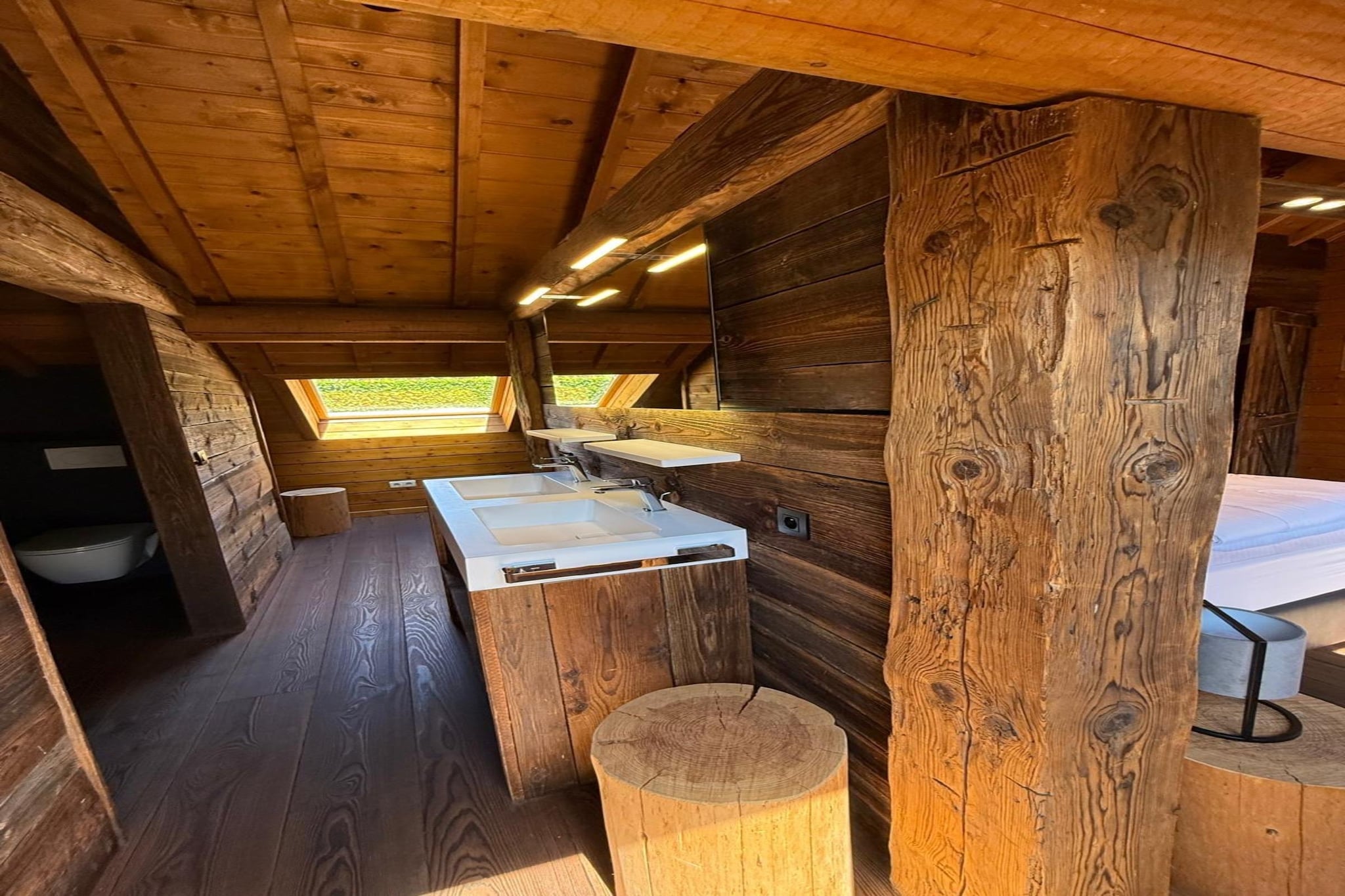 Le Refuge des Bergers-Badkamer