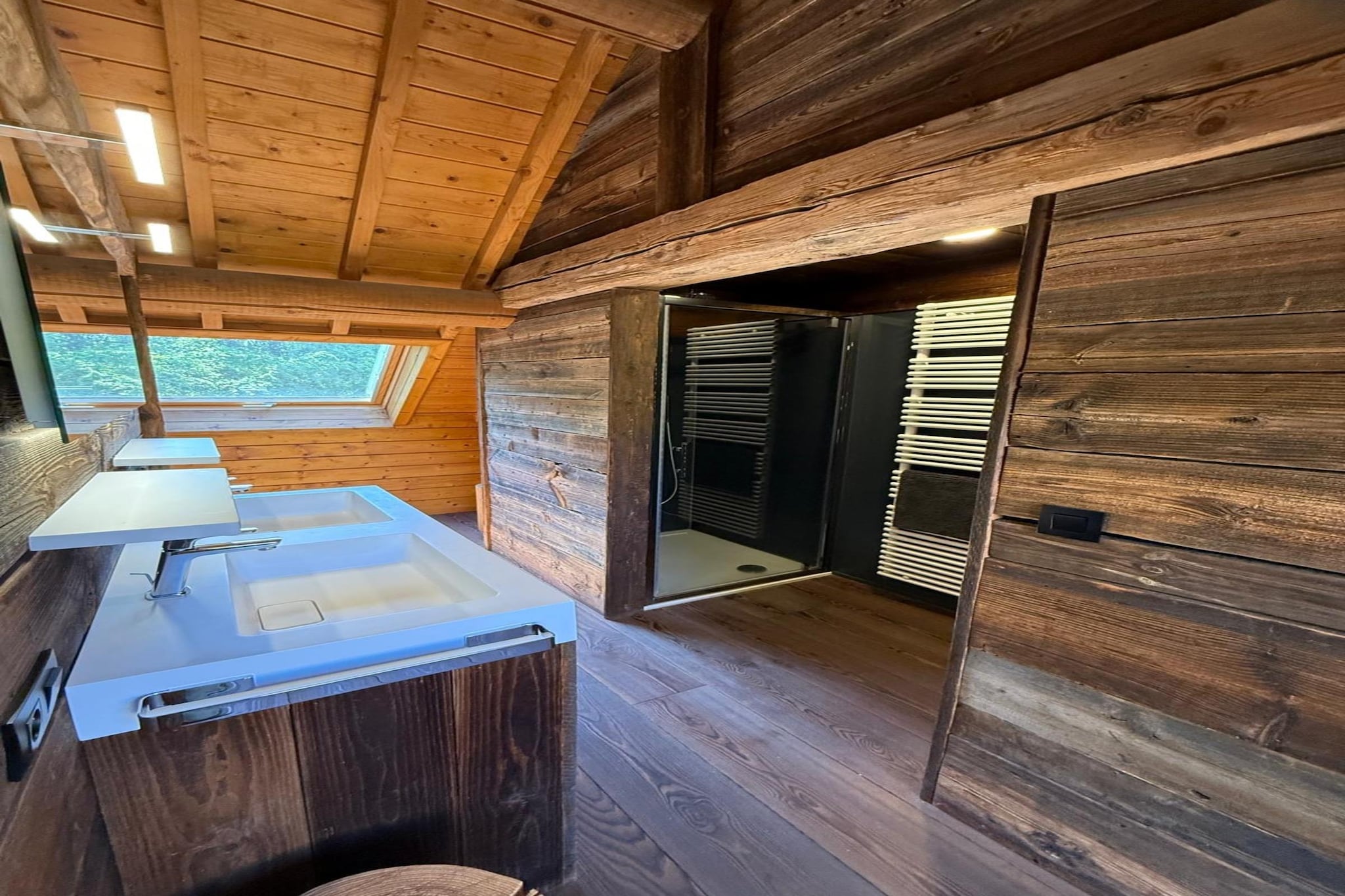 Le Refuge des Bergers-Badkamer