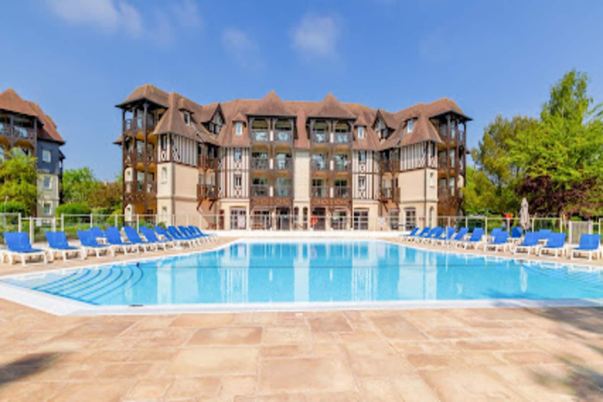 Résidence Goélia Le Castel Normand***-Außenbereich Sommer