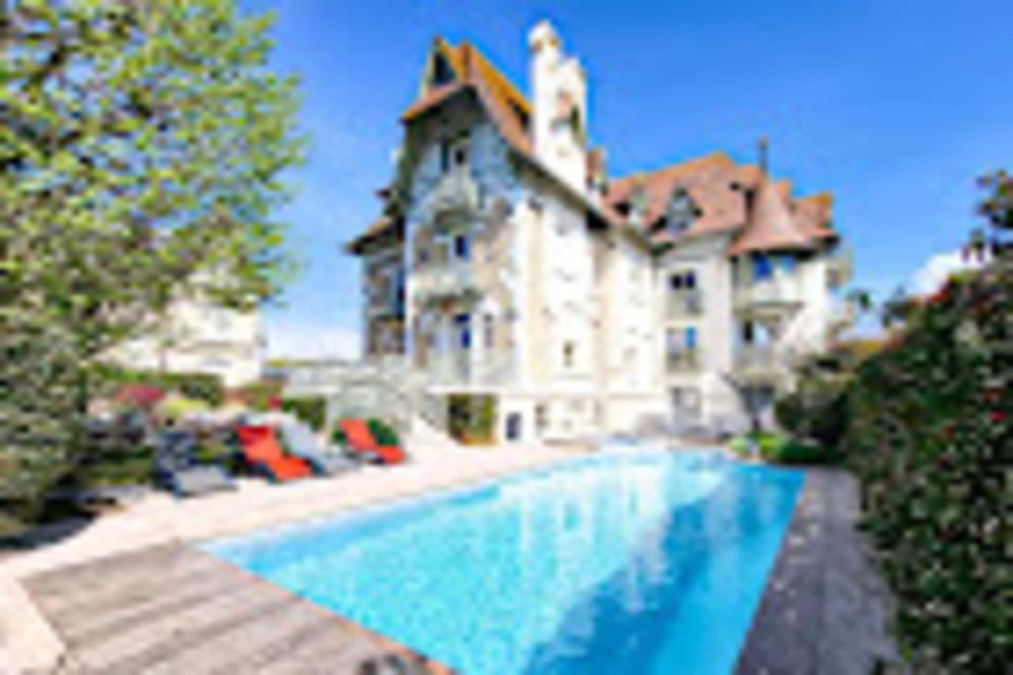 Résidence Goélia Le Castel Normand***-Außenbereich Sommer