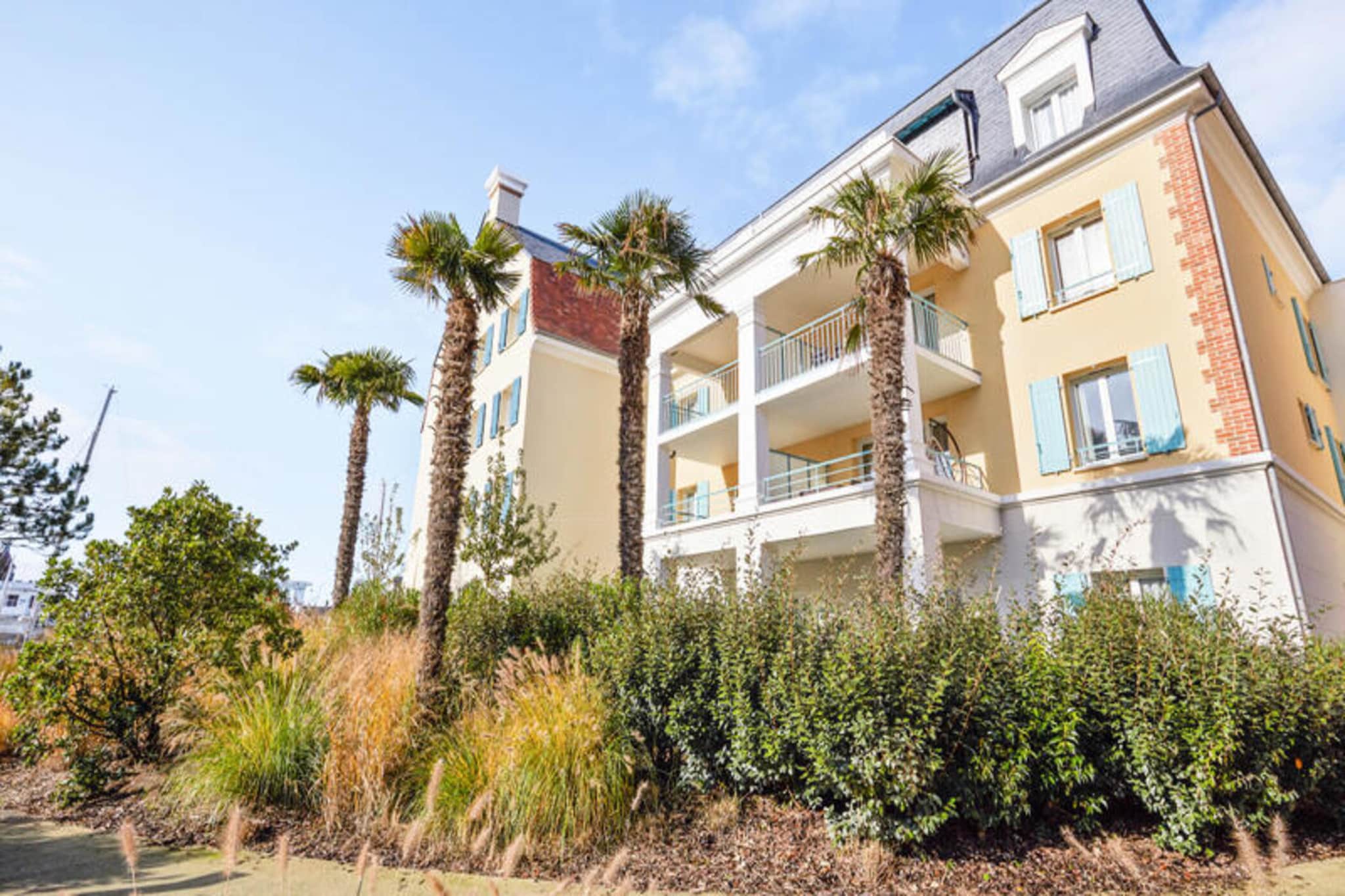 Résidence Presqu'Ile de la Touques-Buitenkant zomer