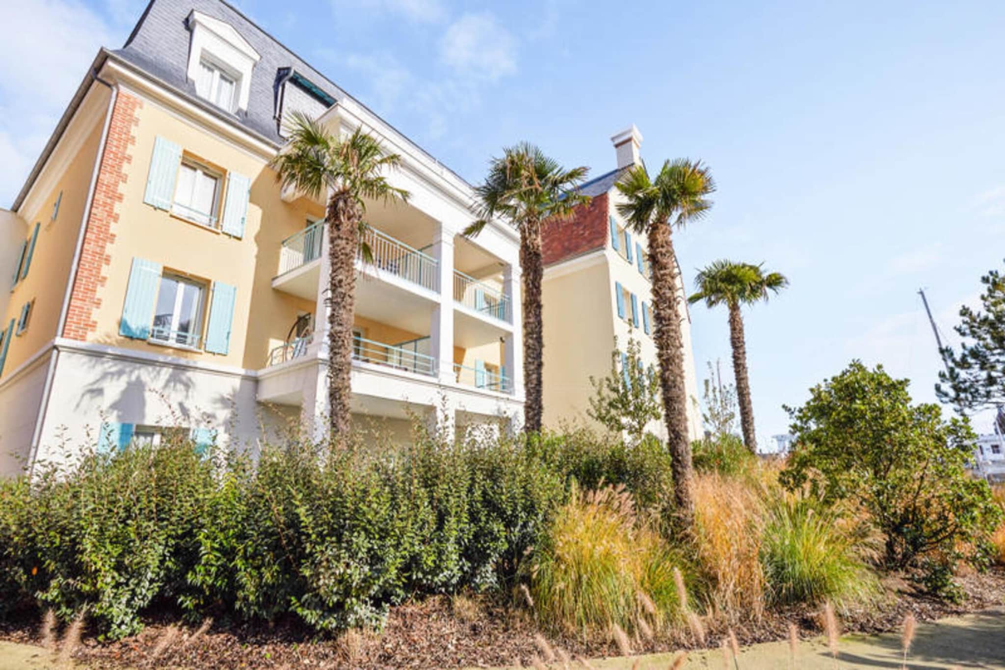 Résidence Presqu'Ile de la Touques-Buitenkant zomer