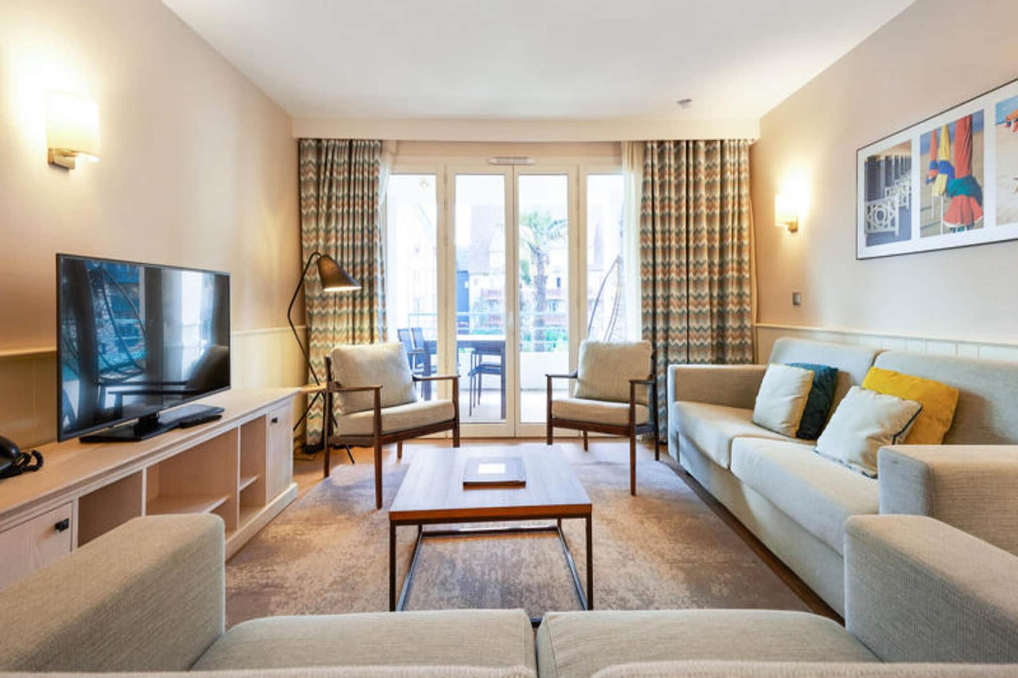 Résidence Presqu'Ile de la Touques-Buitenkant zomer