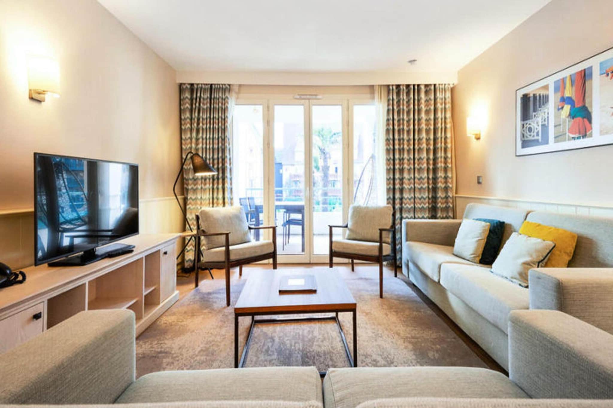 Résidence Presqu'Ile de la Touques-Buitenkant zomer