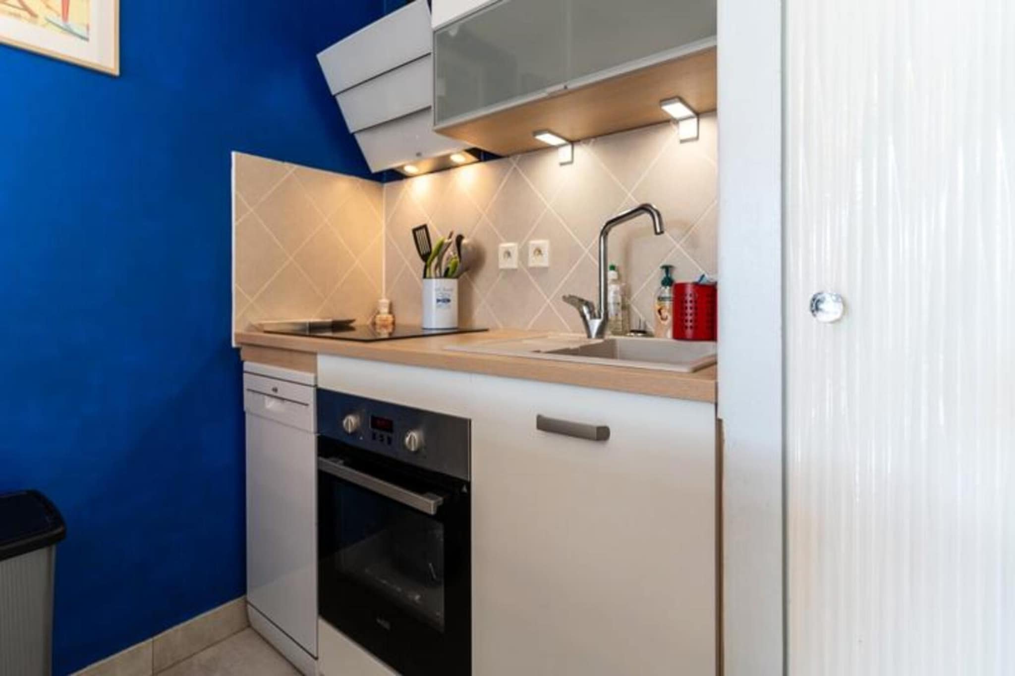 Apartment for four people with pool