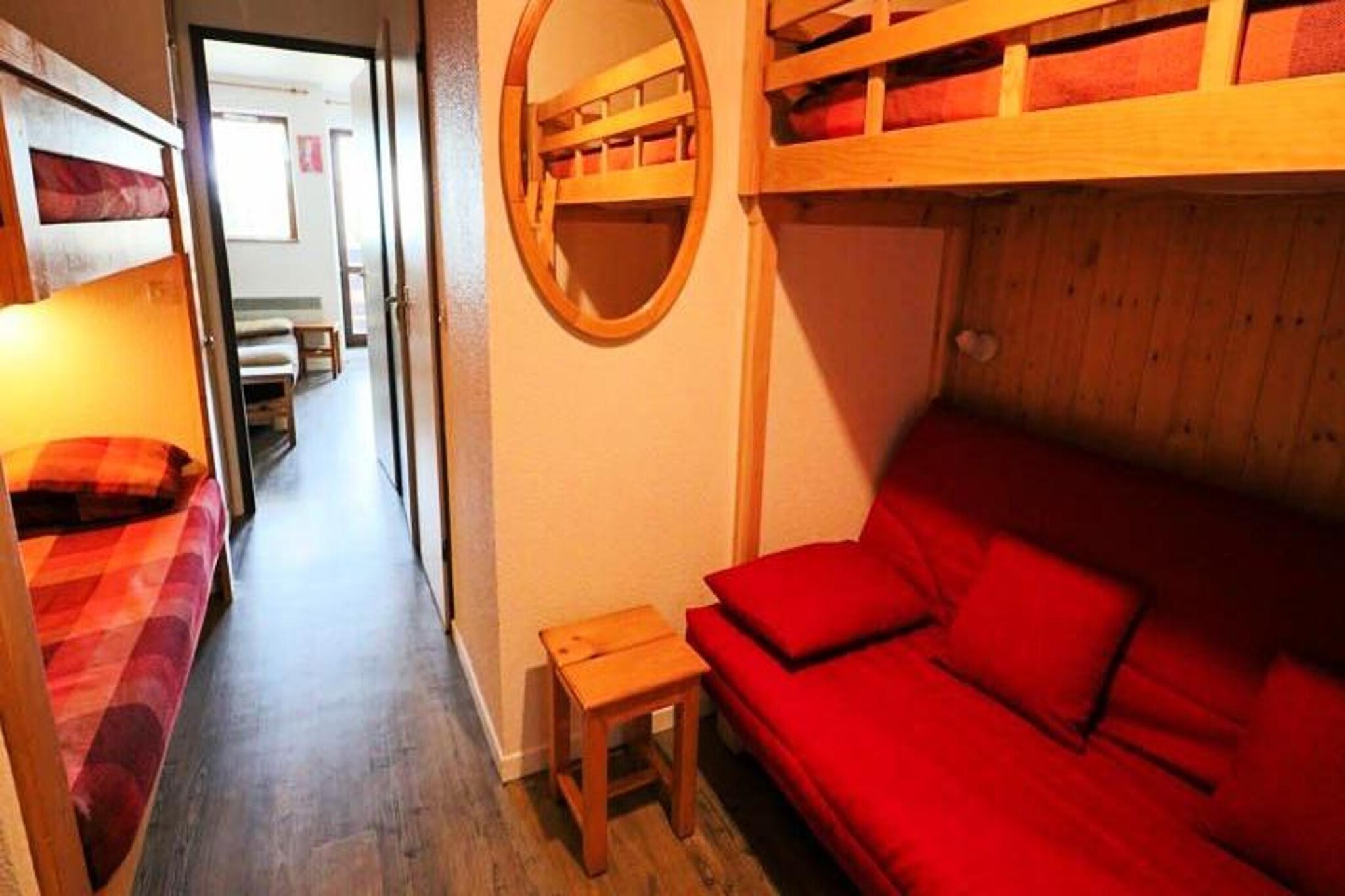 Studio Cabin in France with Ski-In/Ski-Out