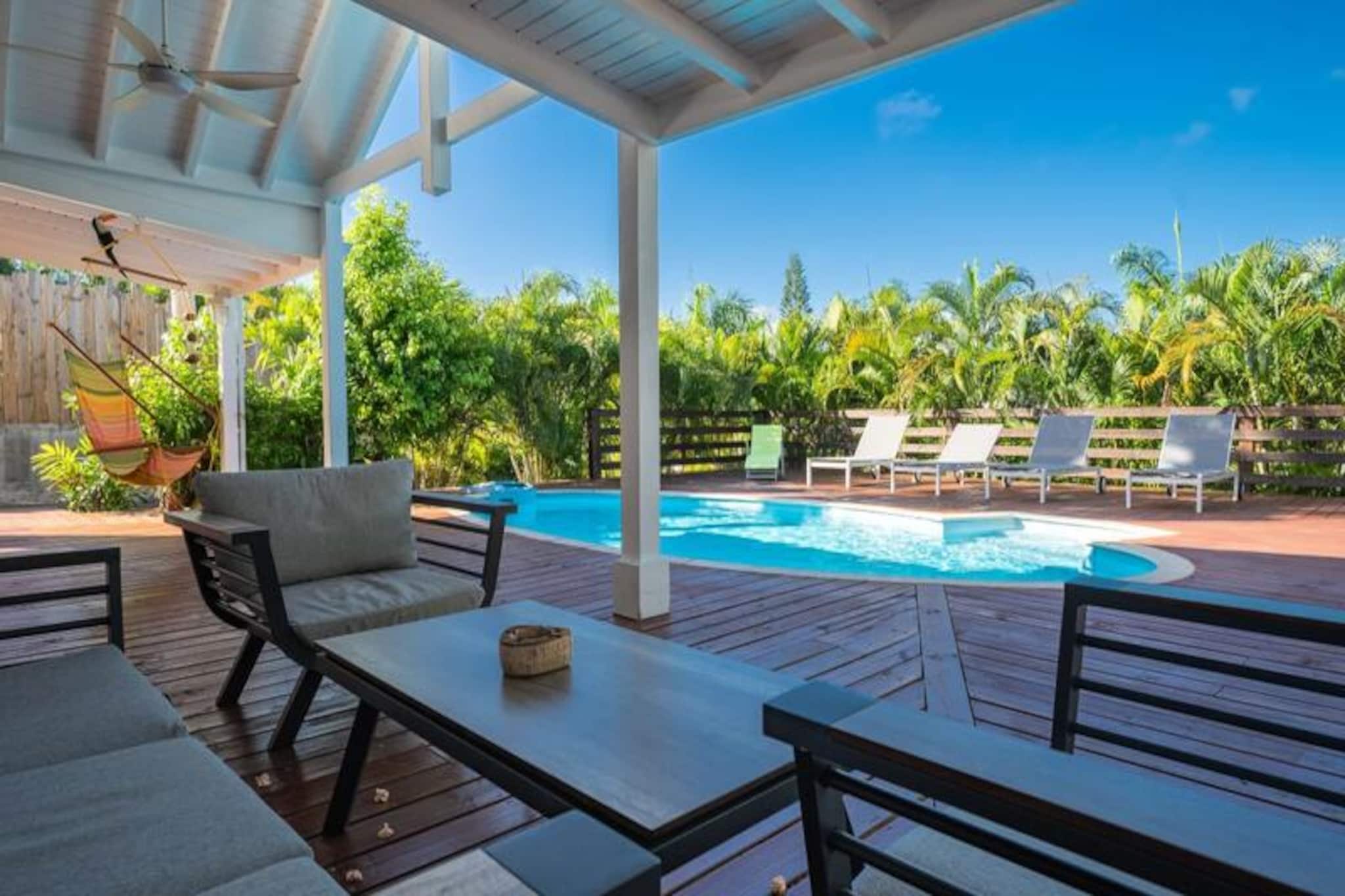 Villa La Palmeraie for seven people