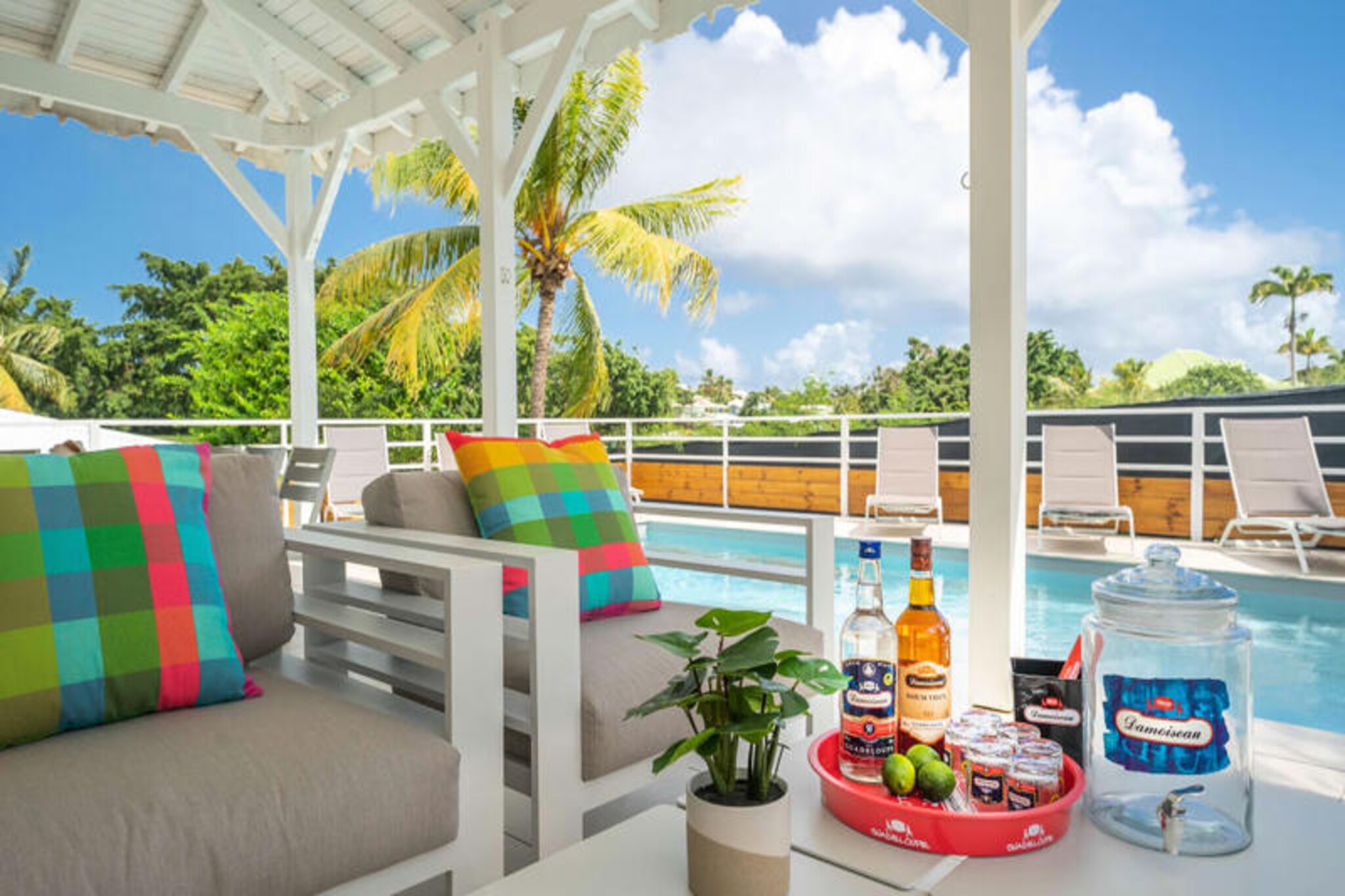 Villa Green Caribbean for six people