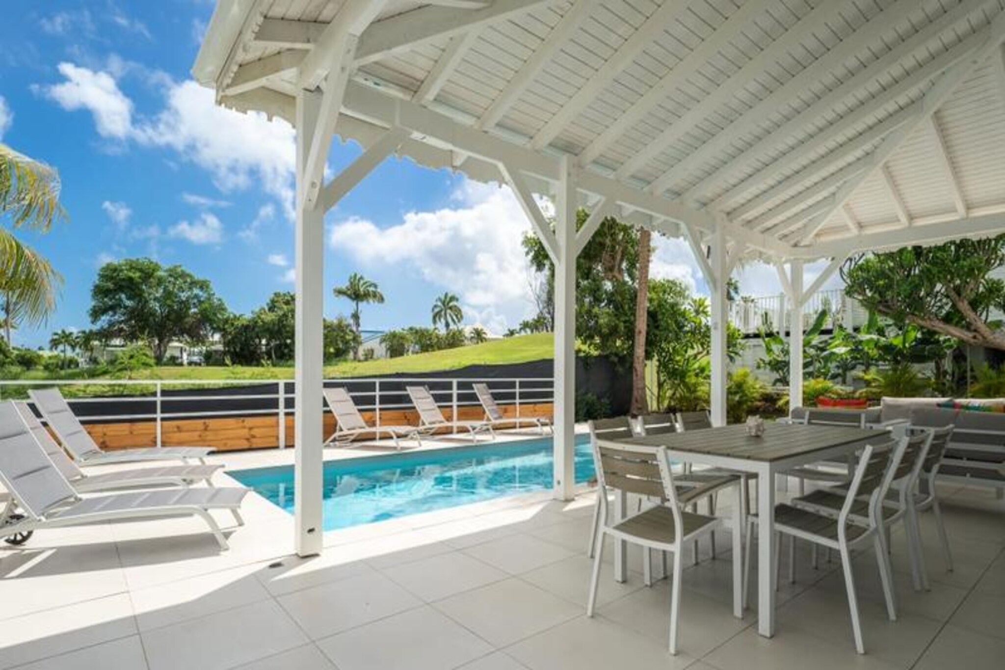 Villa Green Caribbean for six people