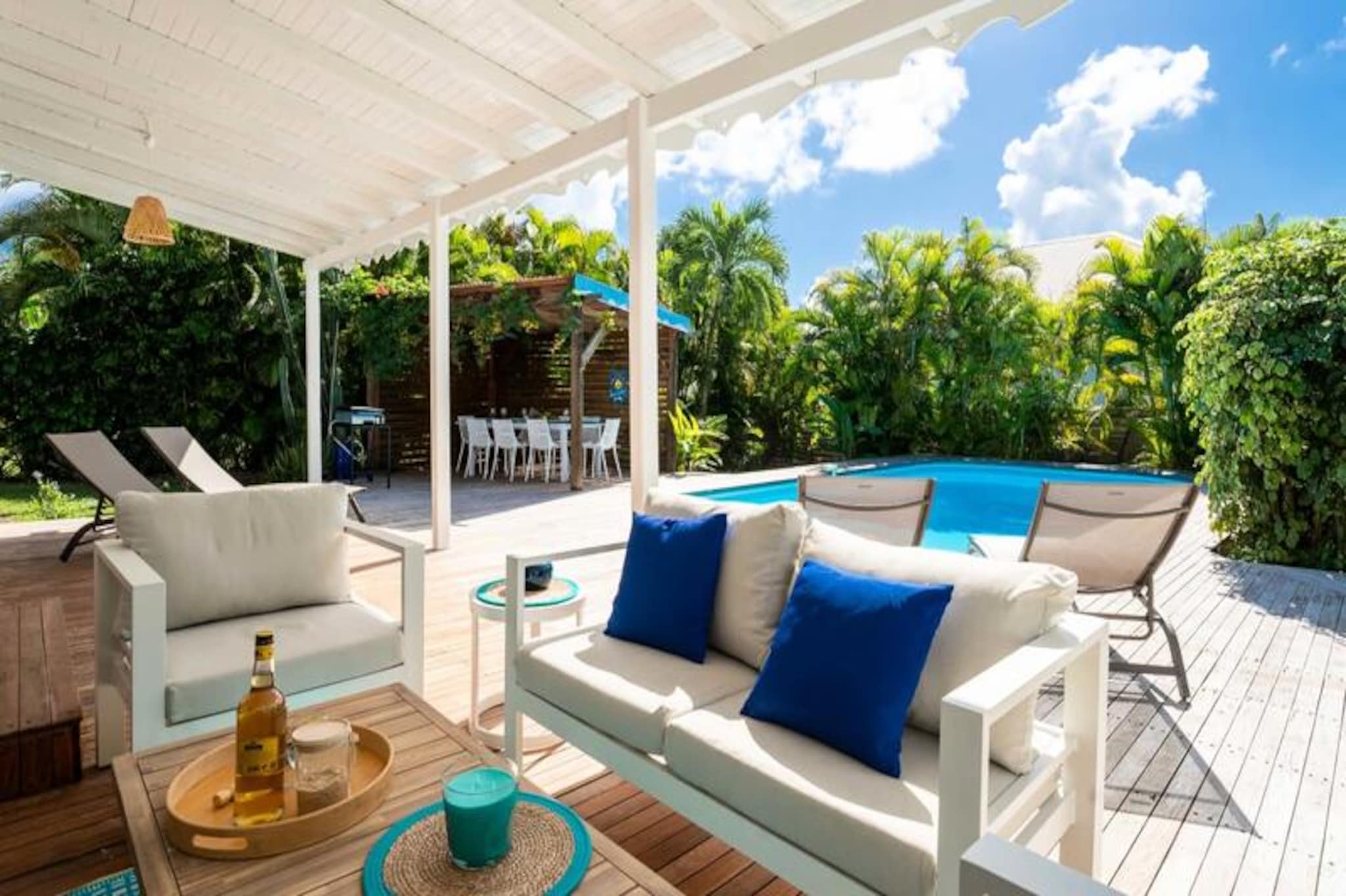 Villa in Saint-François near Raisins Clairs Beach