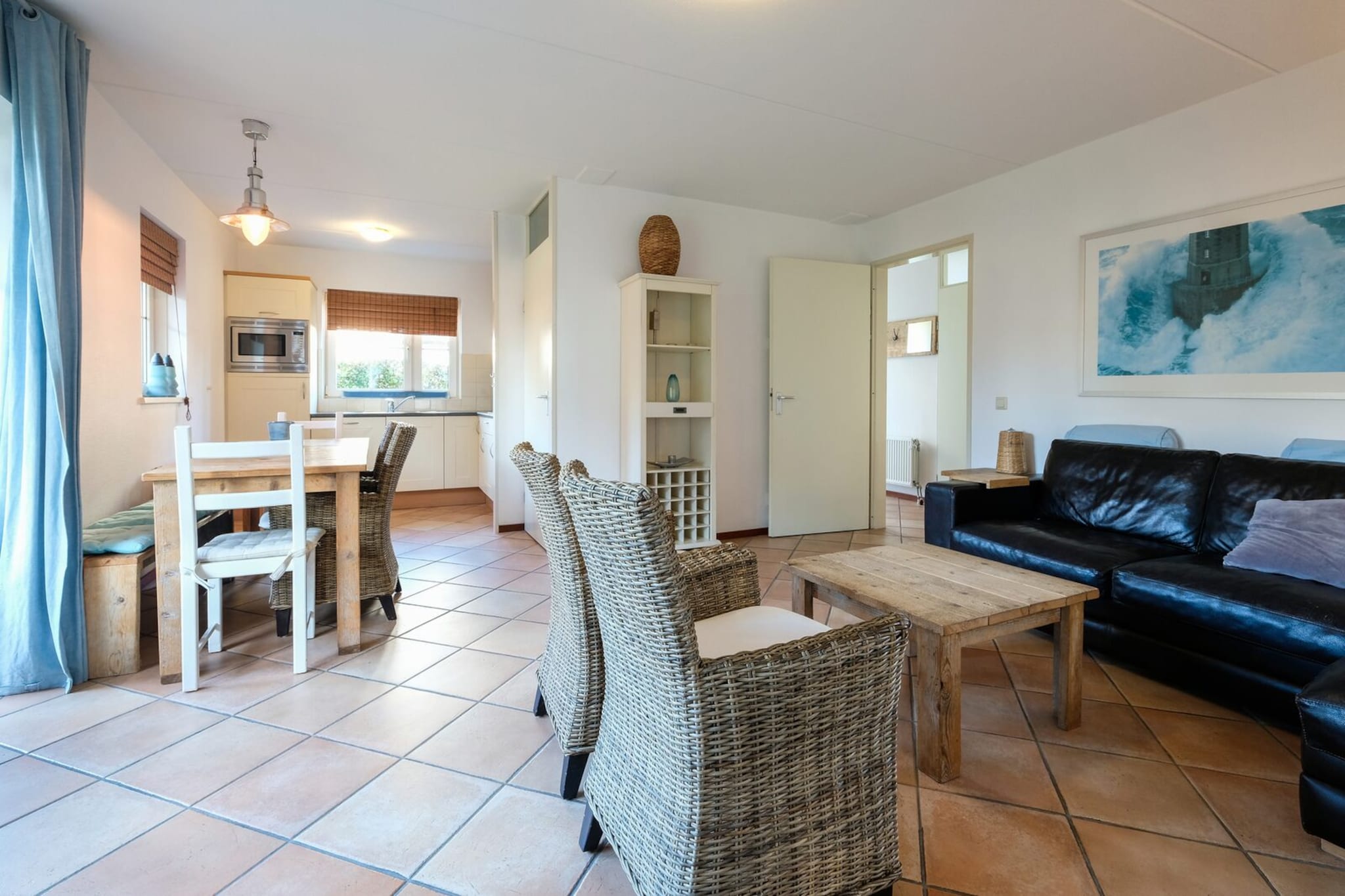 Charming villa with terrace near forest