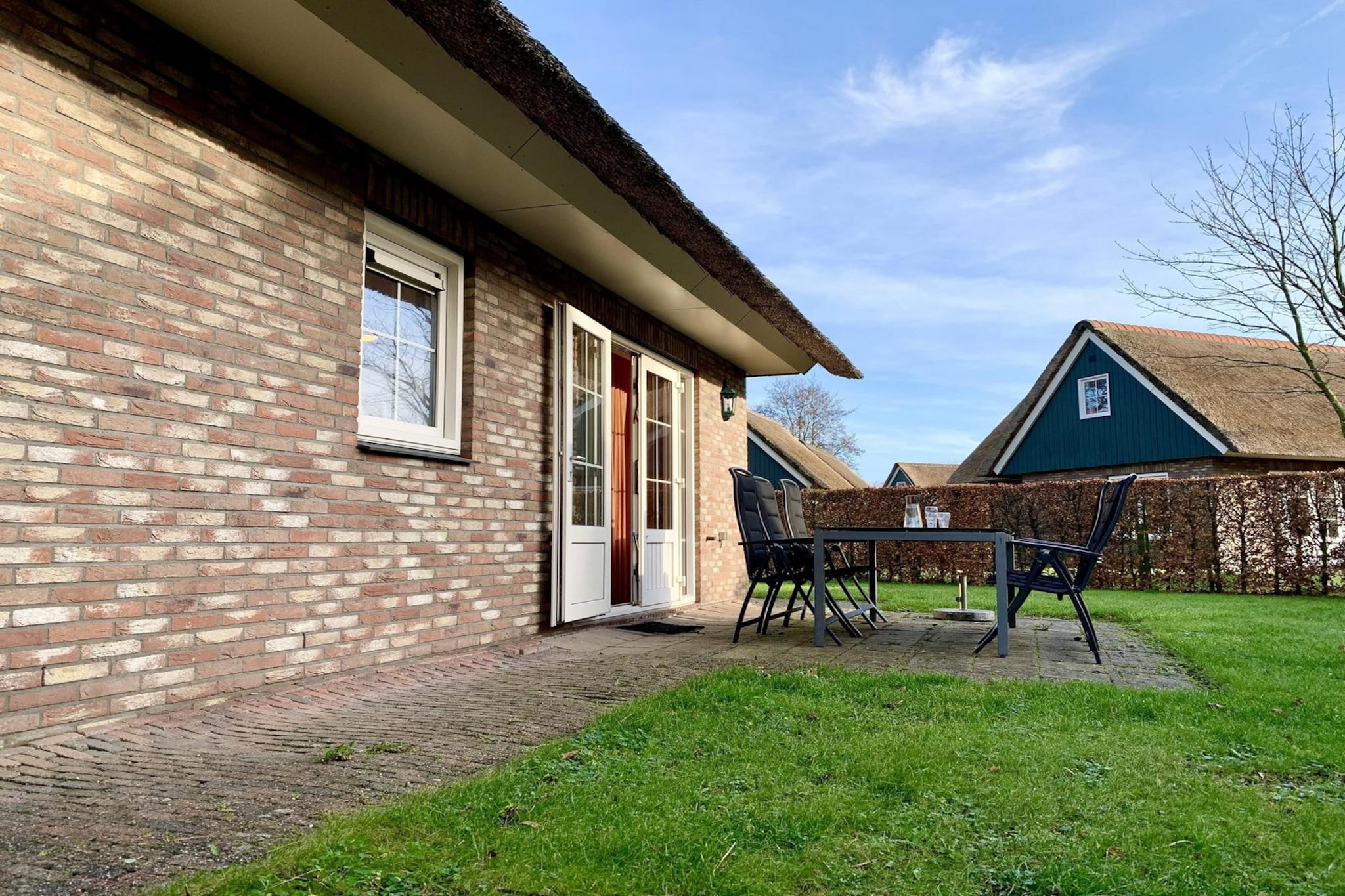 Holiday villa near forest, beach with sauna