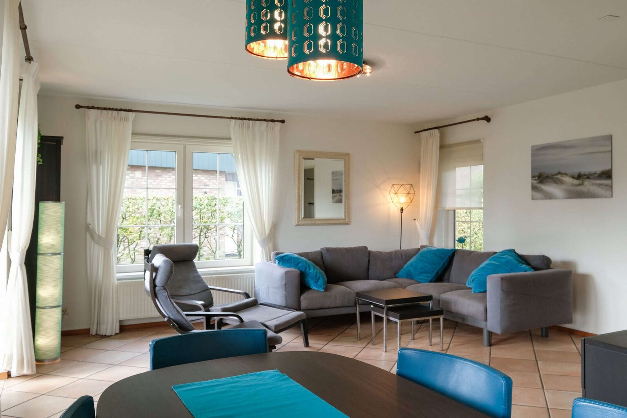 Luxurious coastal villa near forest