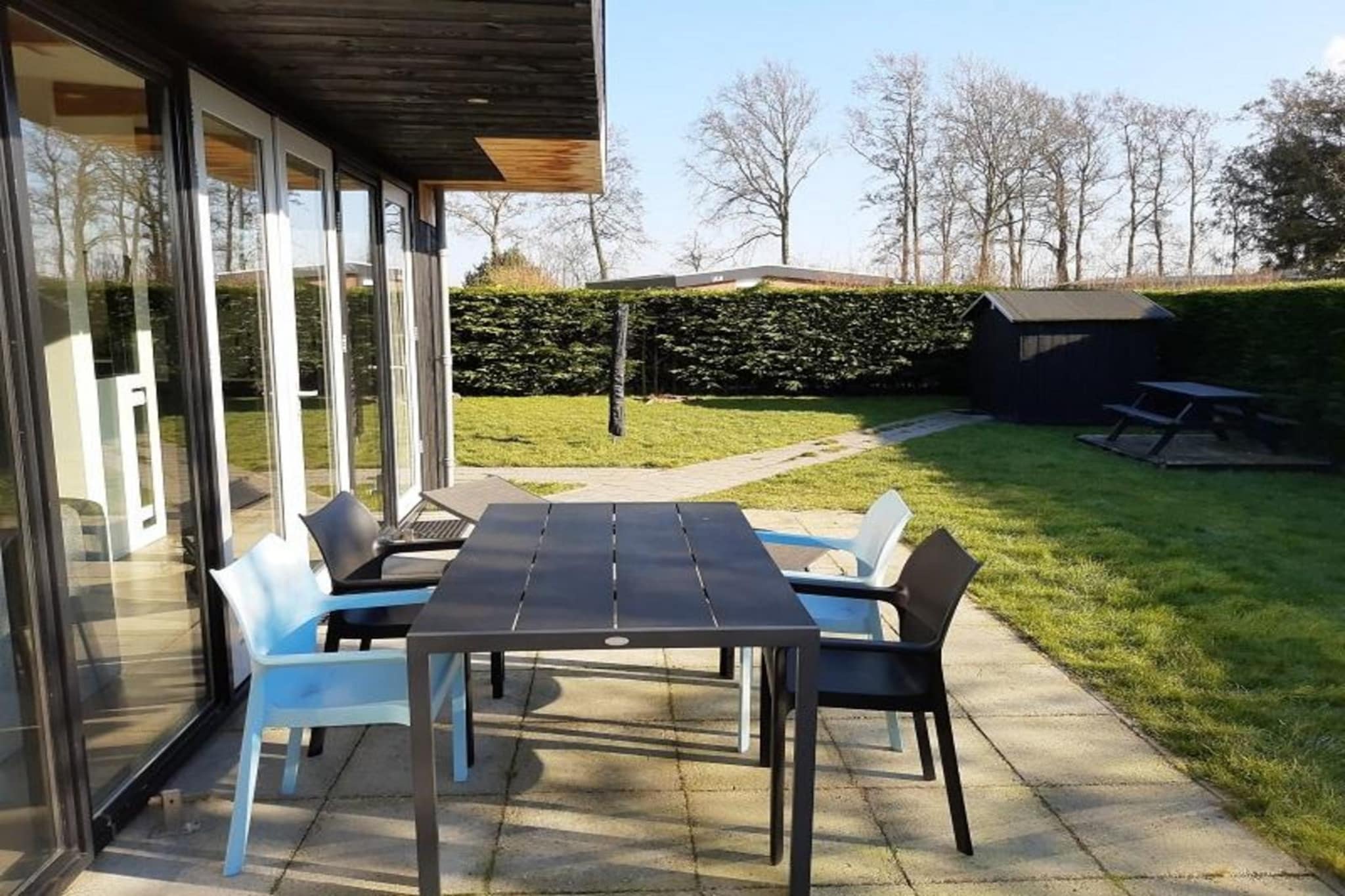 Bungalow with sunny terrace