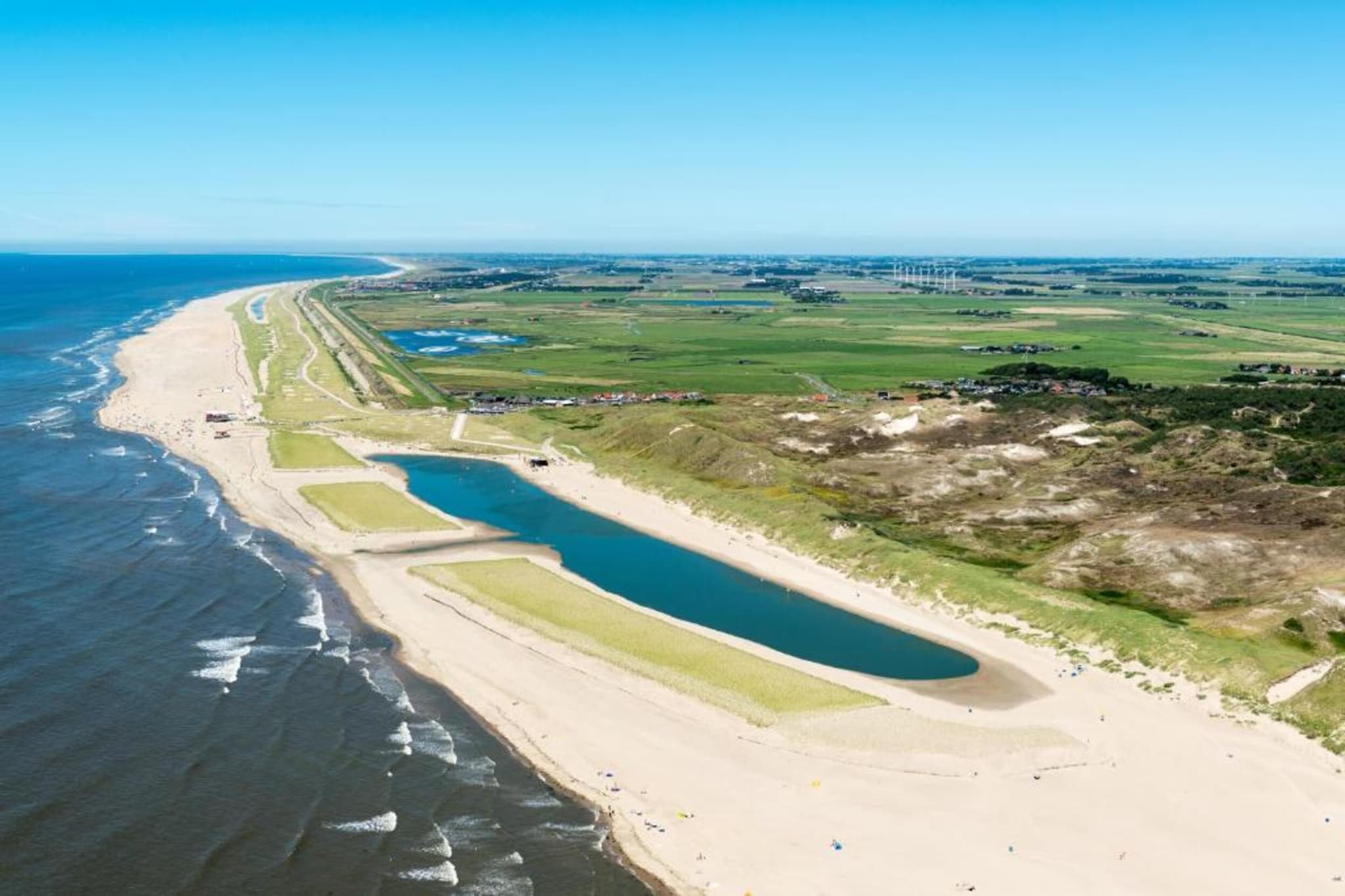 Beach 15-20-Gebieden zomer 5km