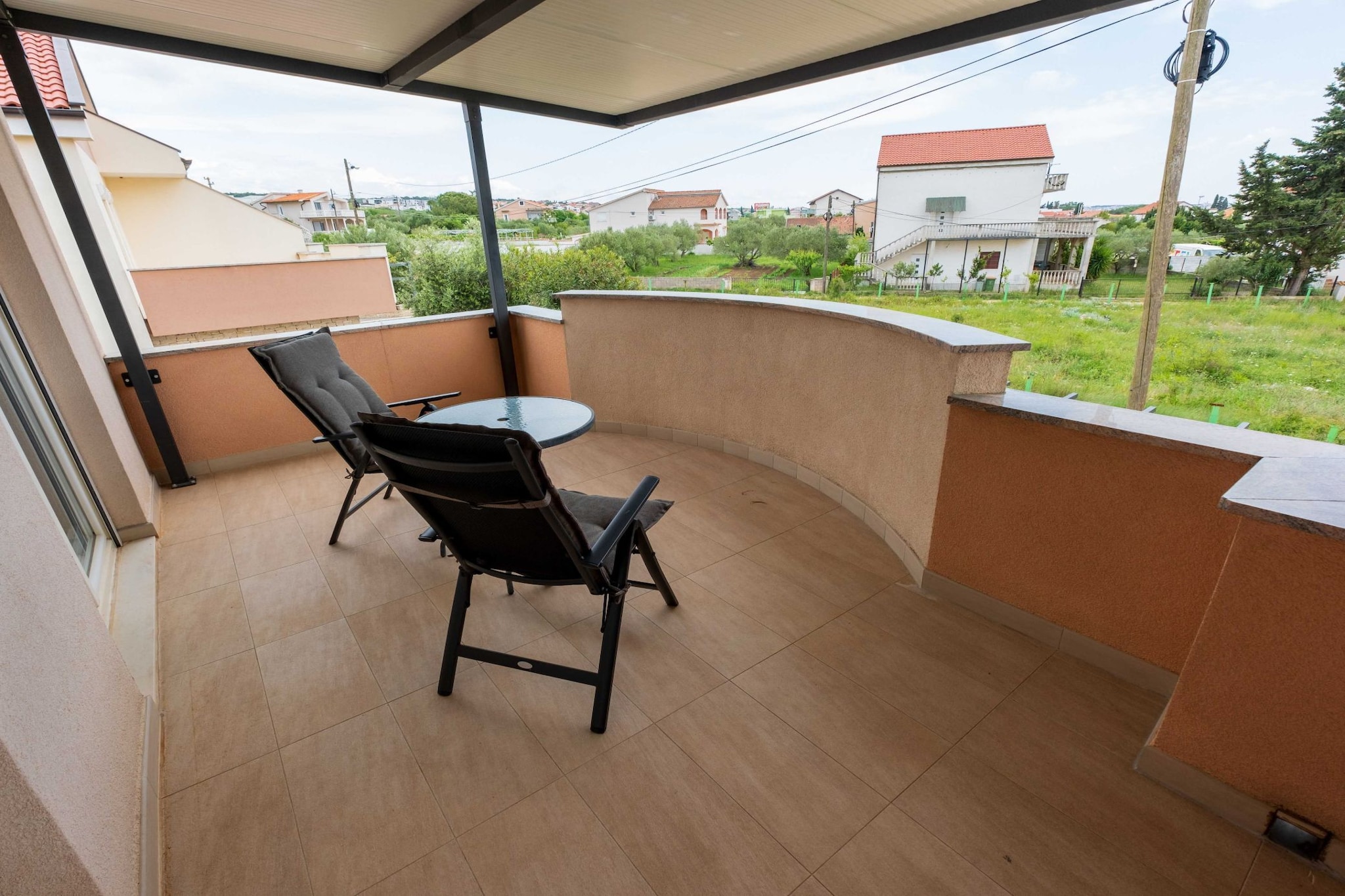 Charming  Three Bedroom House  Turanj-Terrassenbalkon