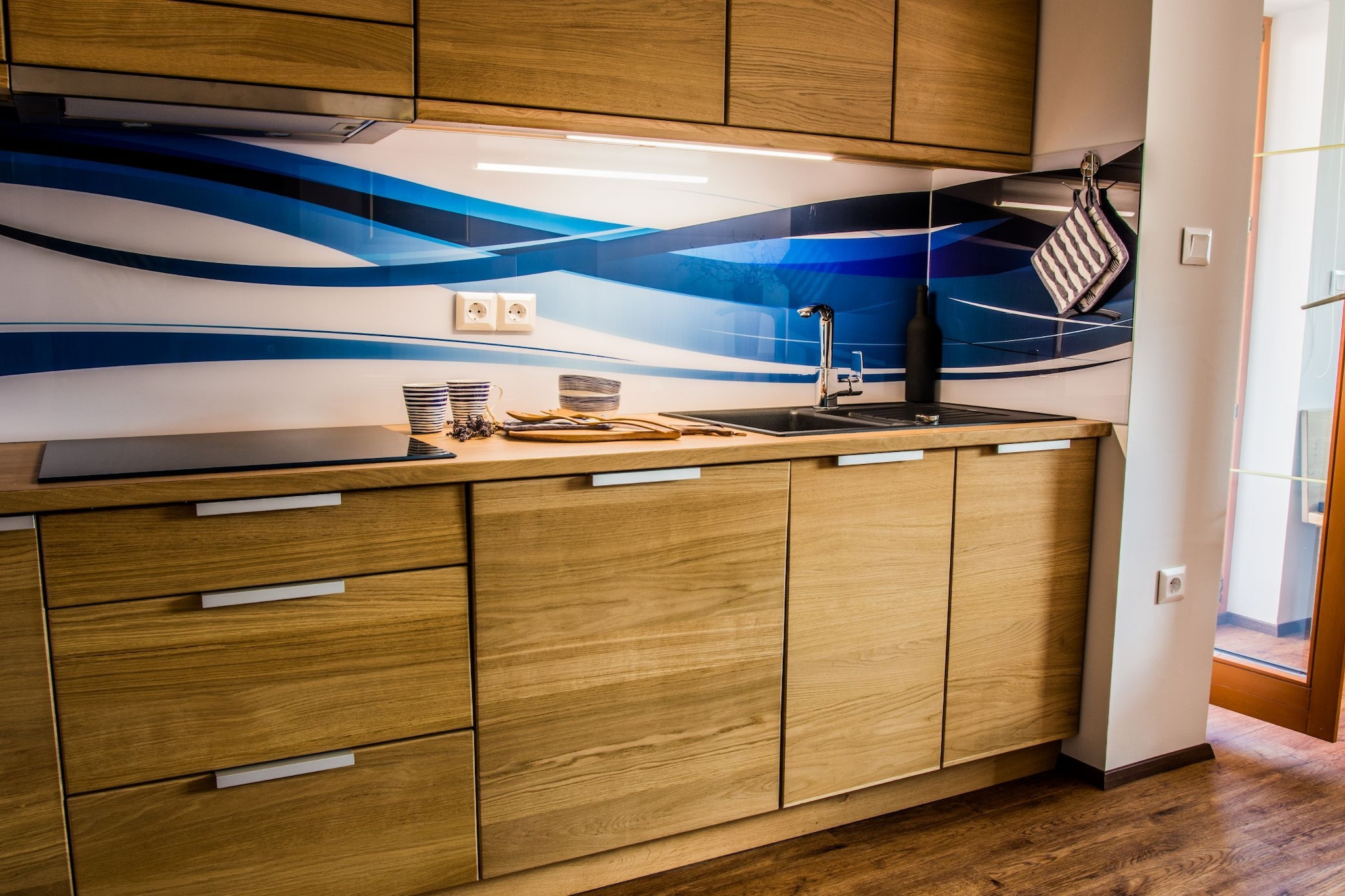 Riverside Pines Luce Apartments with Balcony - Two Bedroom Apartment with Balcony (owner 4+2)-Cuisine