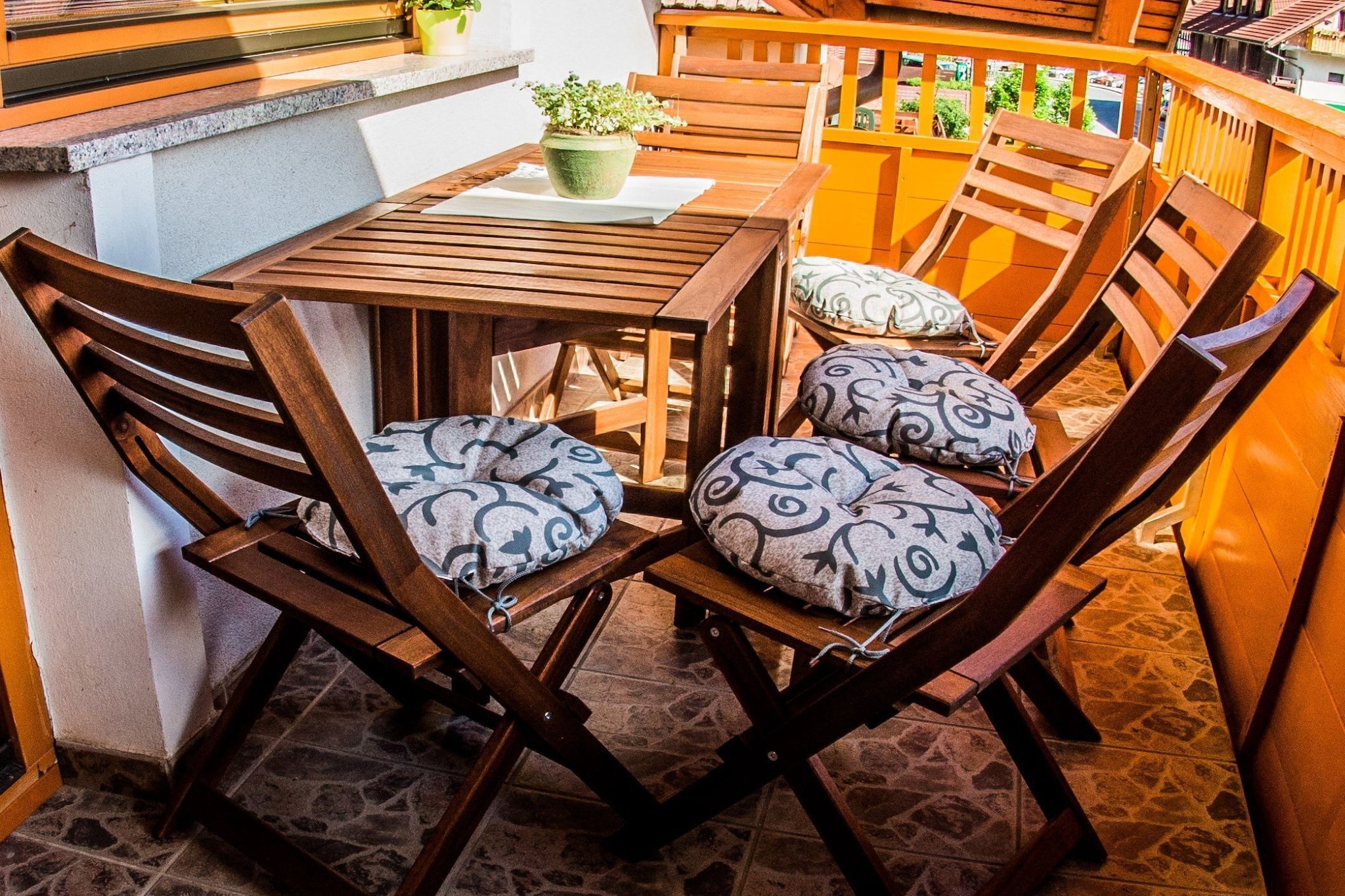 Riverside Pines Luce Apartments with Balcony - Two Bedroom Apartment with Balcony (owner 4+2)-Terrasse / balcon