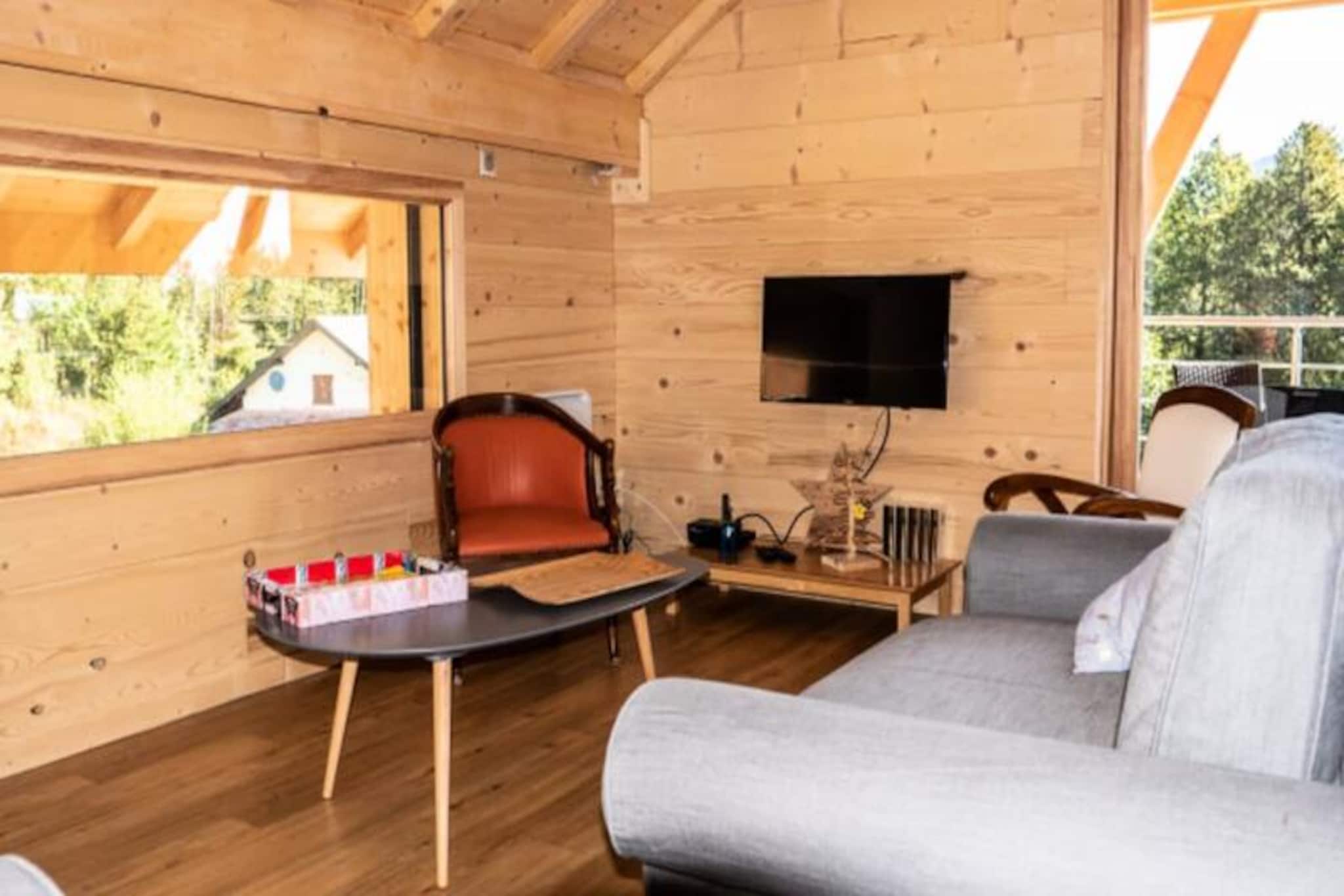 Chalet Cozy Au Cœur De La Féclaz : Séjour Authentique Et Proche Des Pistes-Image-tags.
