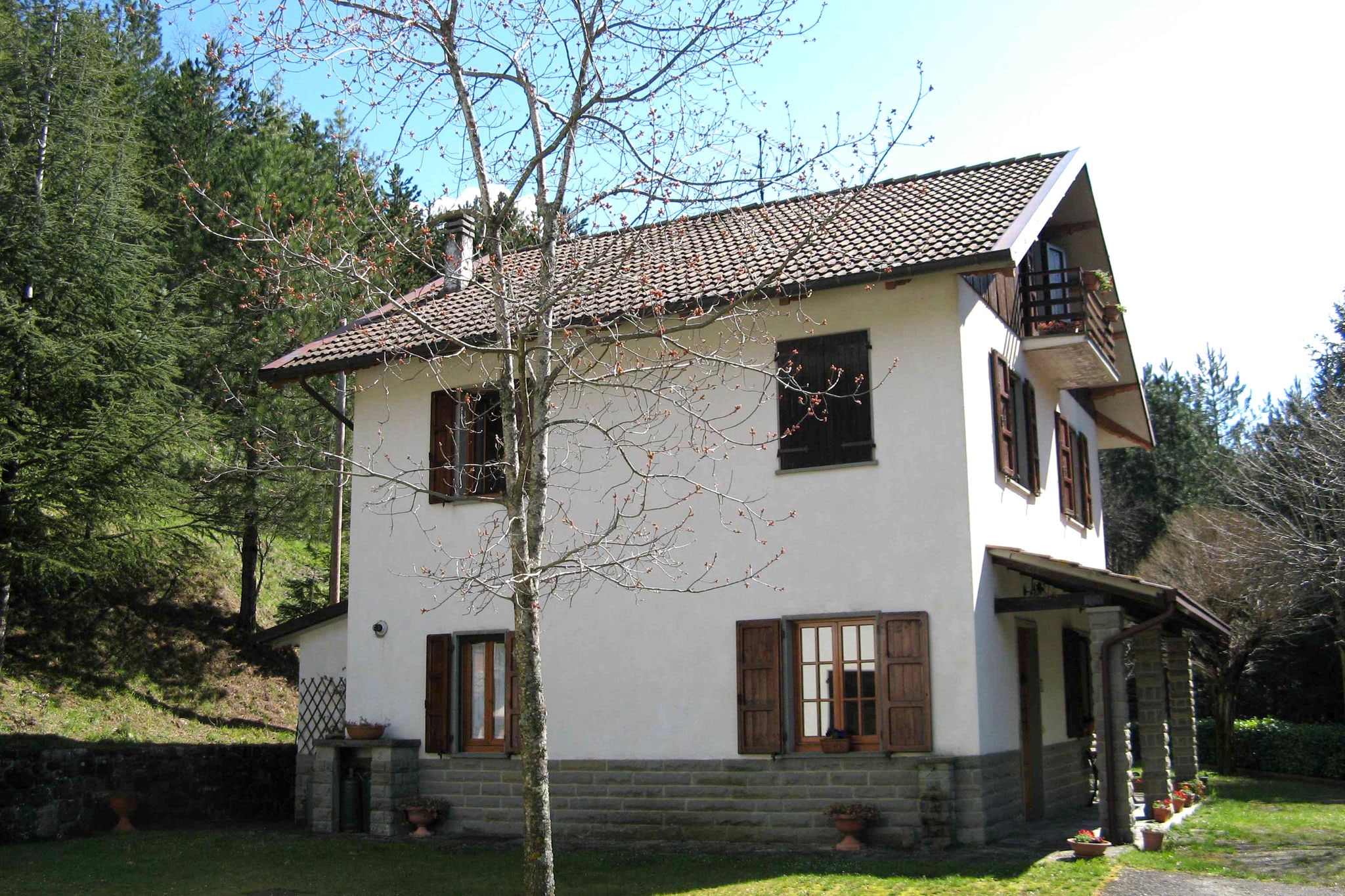 Maison de vacances spacieuse à Badia Prataglia avec jardin