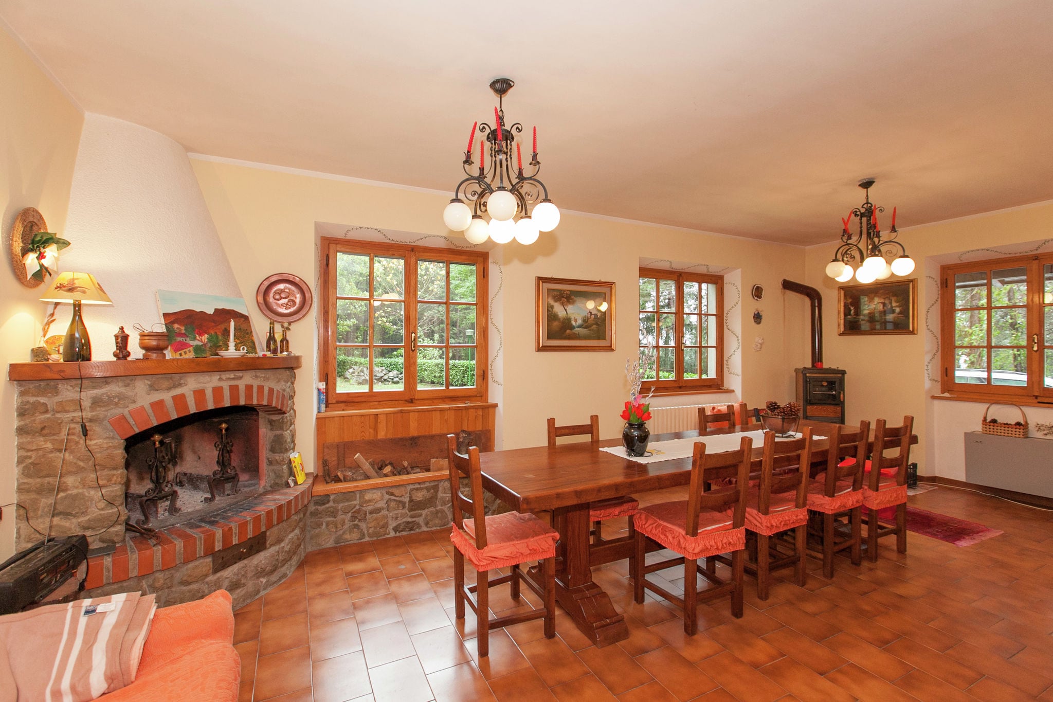 Holiday Home in Badia Prataglia with Garden, BBQ, Fireplace