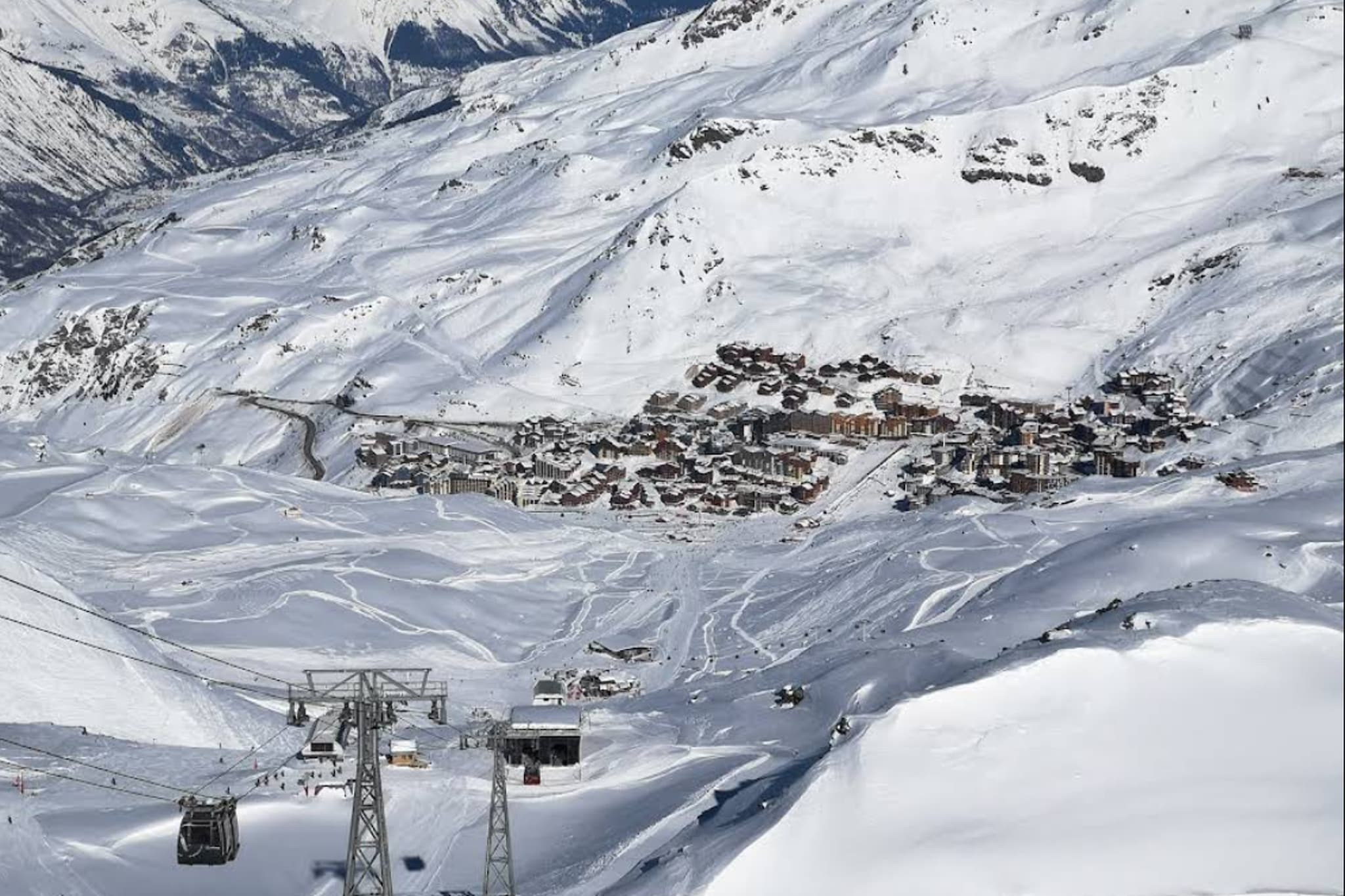 Résidence Odalys Le Hameau du Borsat ***-Gebied winter 20km