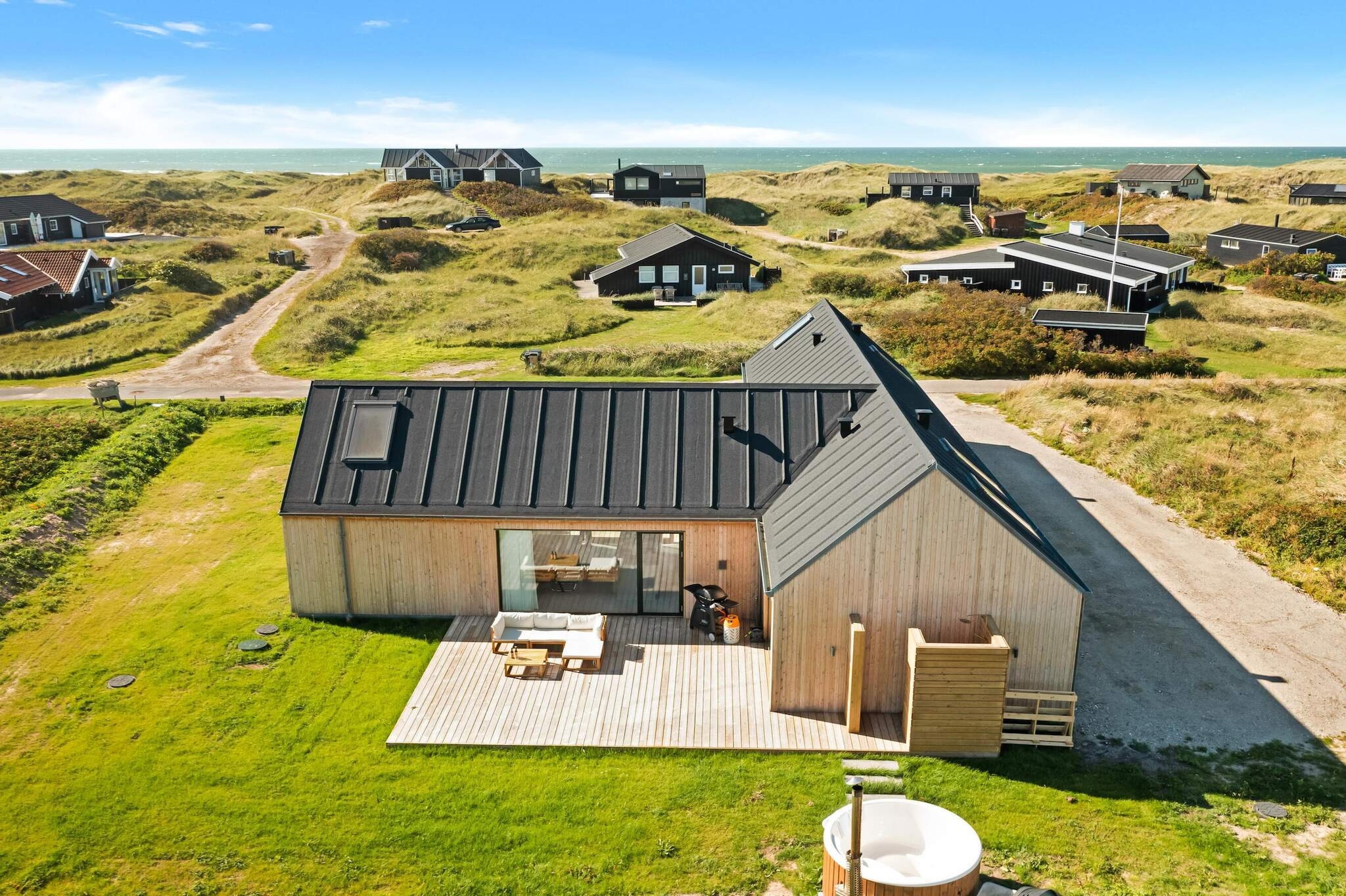 Maison de vacances avec spa extérieur-Extérieur