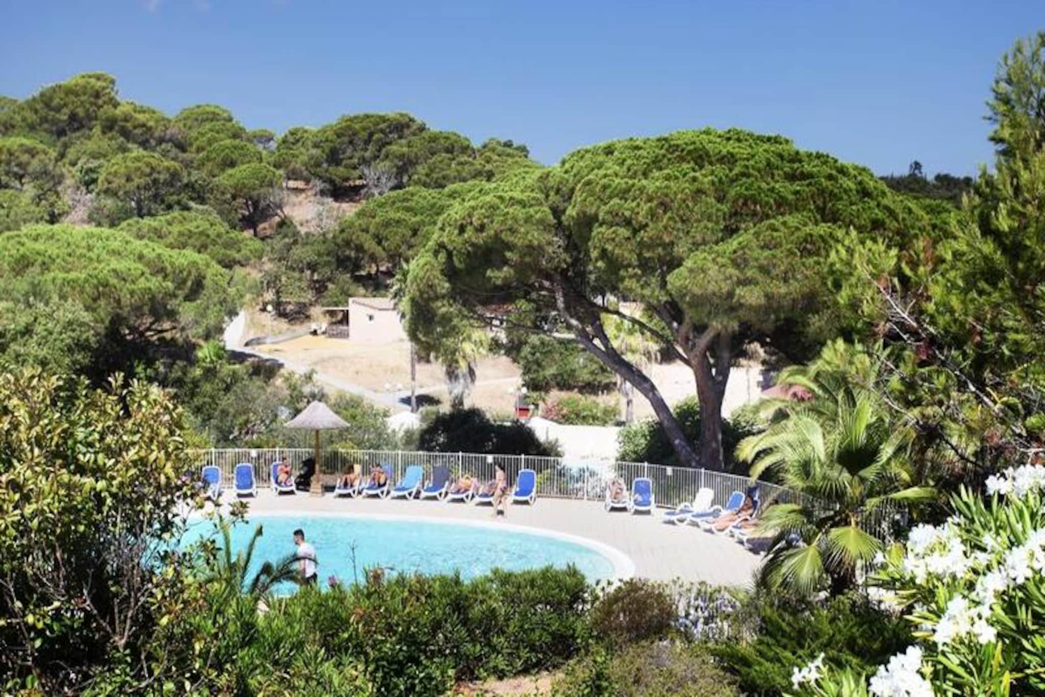 2.5 km from the sandy beaches and the center of Saint Aygulf, a small seaside town with famous beaches, the Résidence Odalys Domaine des Eucalyptus*** welcomes you in a calm and green setting.
 
 
 
 Located opposite the Villepey ponds, in a 2ha estate, among oaks and eucalyptus trees, the residence invites you to a privileged encounter with nature.
 
 
 
 For the pleasure of young and old alike, the residence has an unheated outdoor swimming pool open from April to September to combine conviviality and good humor. The Eucalyptus area also includes a children's play area, a bowling green and a ping-pong table.
 
 
 
 300m away you can rent bikes to discover the surrounding nature in complete peace of mind.
 
 
 
 Car recommended.
 4-room apartment of 55m² for 8 or 9 people, consisting of a living room with two sofa beds and a pull-out bed, a bedroom with a double bed, a bedroom with two single beds, a bedroom with two bunk beds, a fully equipped kitchenette, a bathroom or shower, separate WC.
 
 
 
 Furnished terrace or balcony.
 
 Crossing garden level or 1st floor.
 Wifi access - included
 Pets allowed - (to be specified when booking): €70/pet/stay (7 nights and more) - €15/night (less than 7 nights)
 Deposit (additional) - 300
 Final cleaning package - included (except kitchen area & dishes)
 Garage - 38&euro;/week (July/August) &euro; €28/week (September to June)
 Baby Kit - (bed + high chair + bath): 9&euro;/day &euro; €35/stay
 Bed linen - included (sheets + pillowcases)
 Bathroom linen - included (terry towel + bath sheets)
 Parking - free
 Swimming pool - unheated outdoor (open from April)
 Tourist tax (additional charge) - to be paid on site according to the current rate
 Television - included