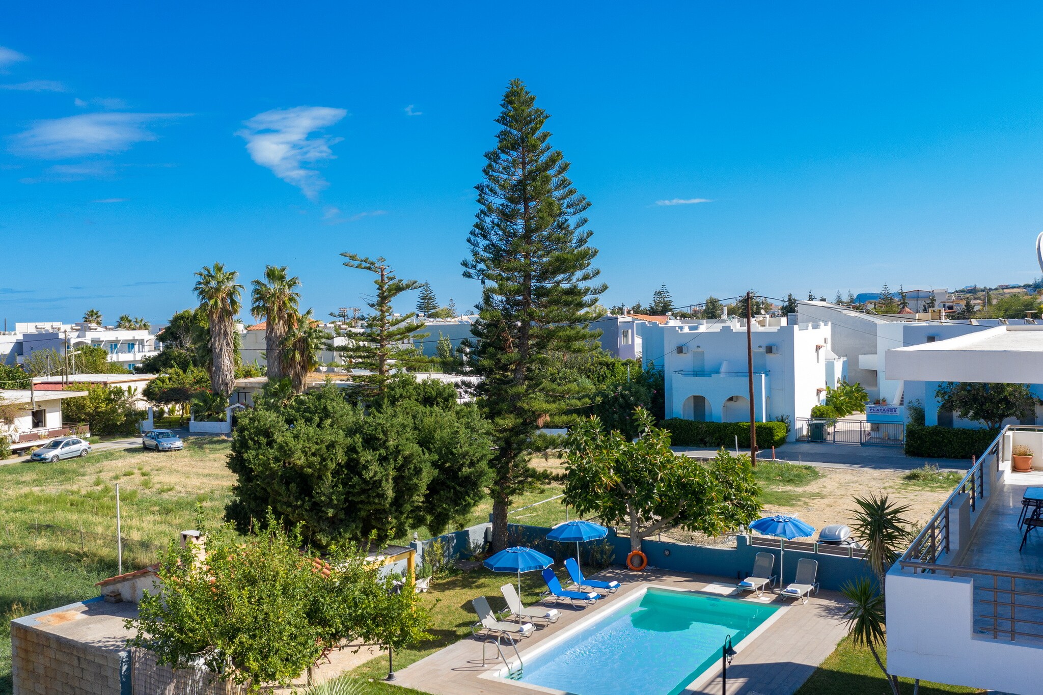 Spyros Villa Apartment 1-Zwembad