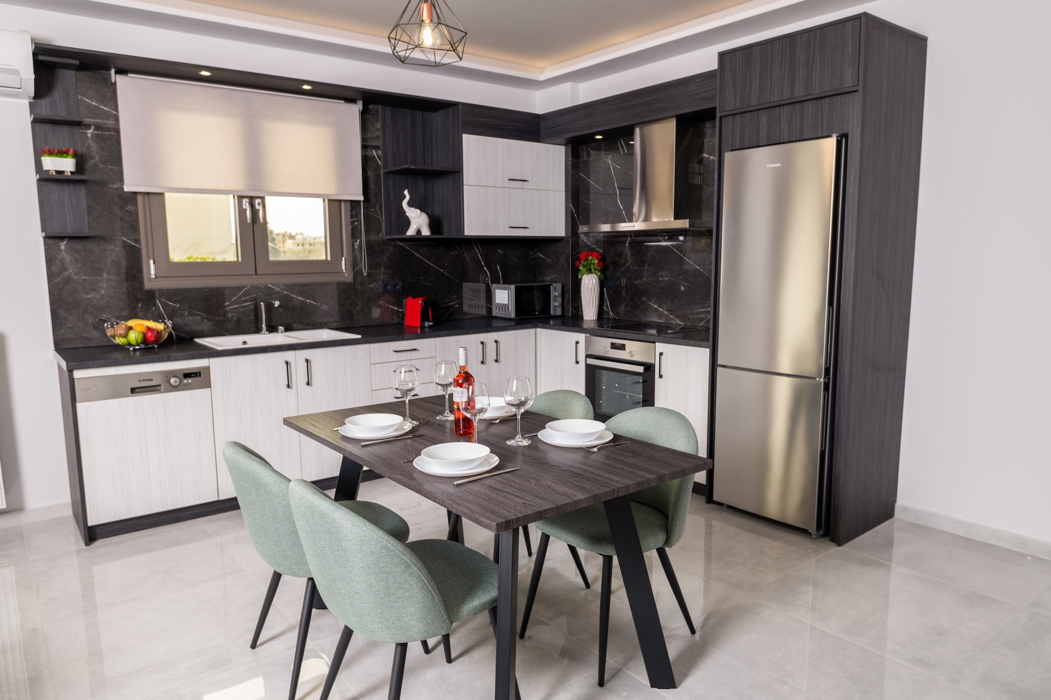 Villa in Agios Markos with Waterfront Views