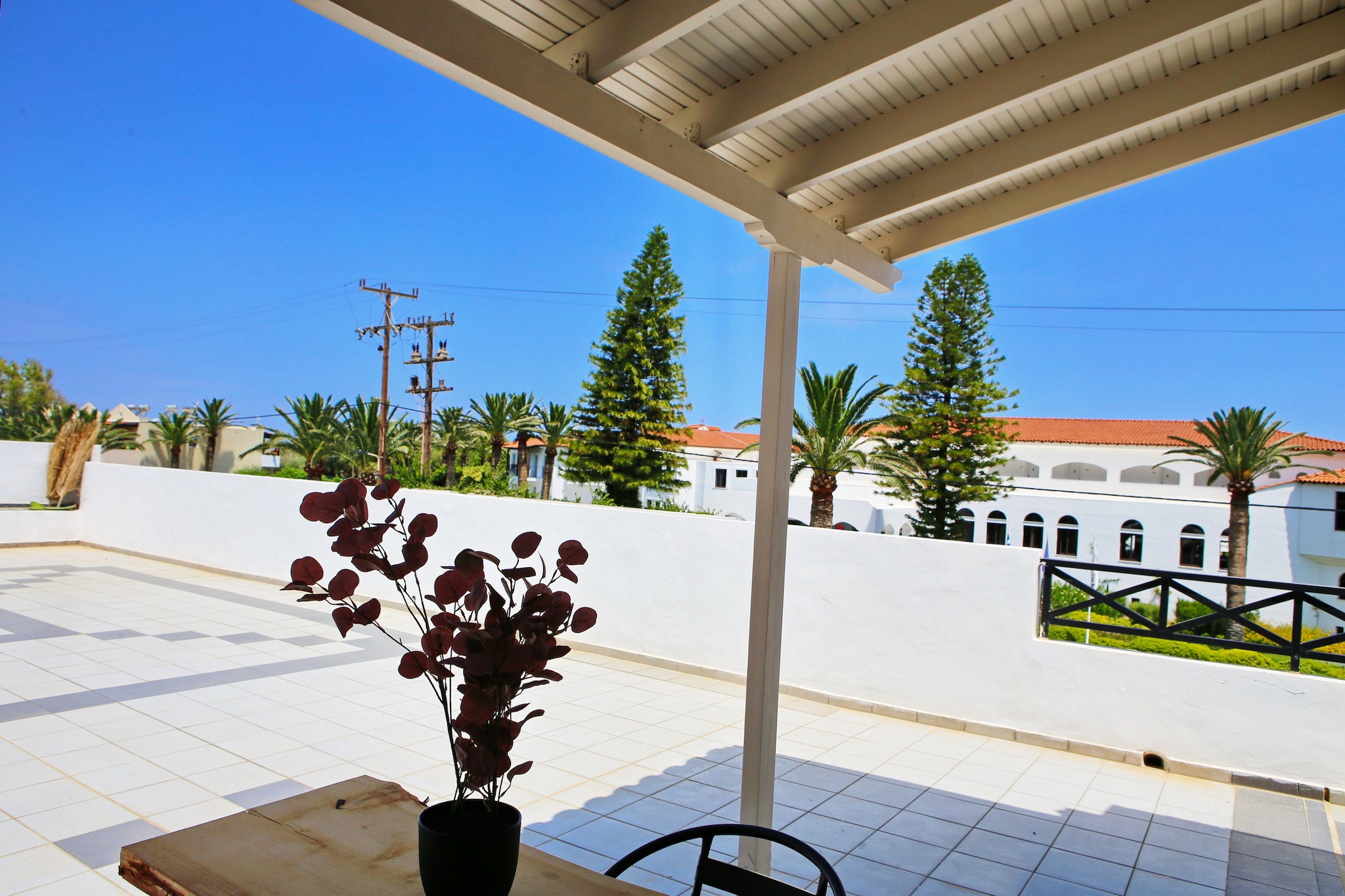 Kalimera apartment 6-Terrasbalkon