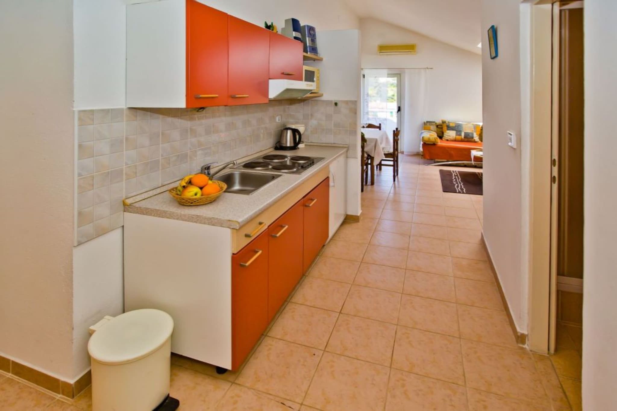 Apartments Jacky - Comfort One Bedroom Apartment with Balcony (owner 3)-Cuisine
