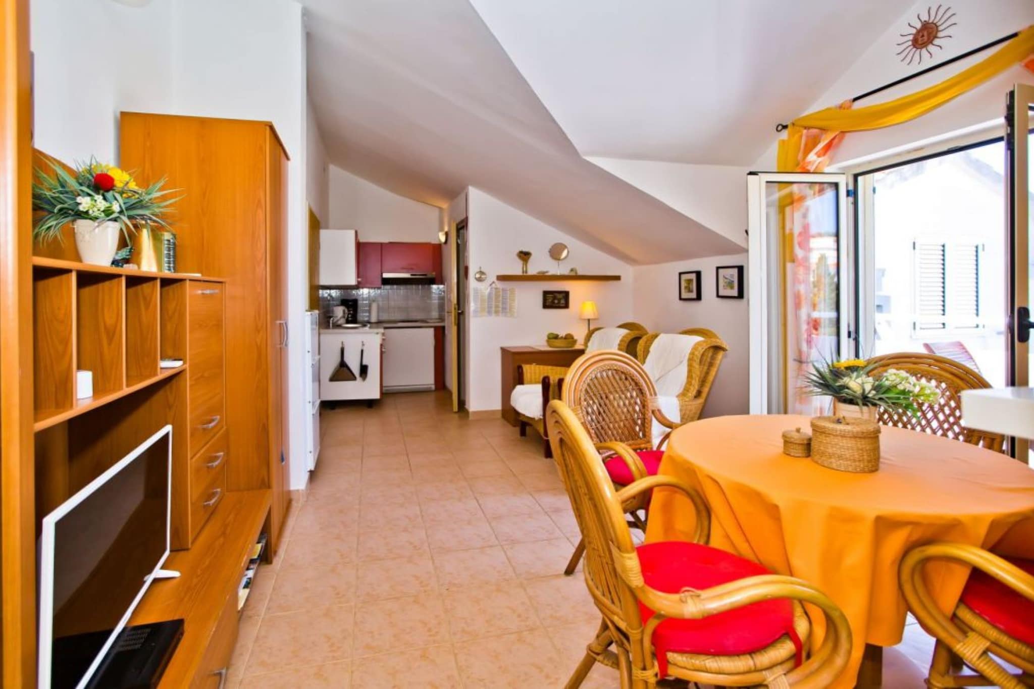 Charming and Sunny Hvar Apartments - One Bedroom Apartment with Balcony (owner 6)
