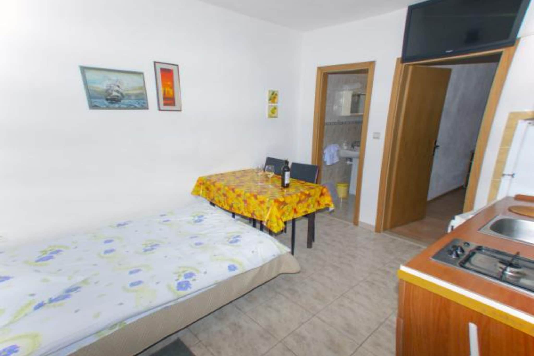 Beachfront Apartments Plaža - One Bedroom Apartment A3-Kitchen