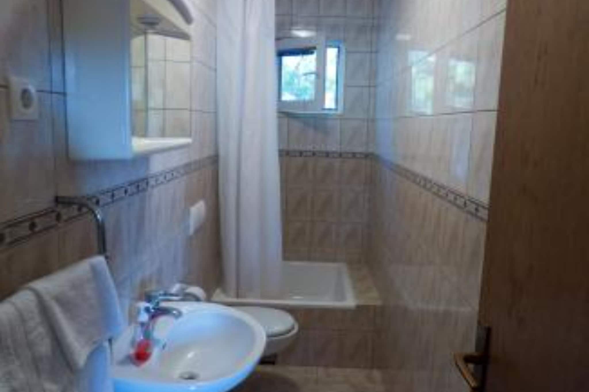 Beachfront Apartments Plaža - One Bedroom Apartment A3-Bathroom