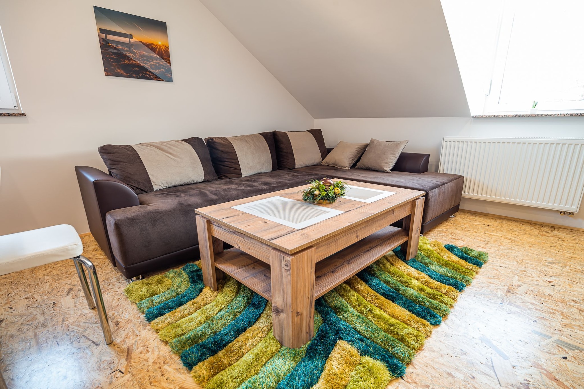 City Modern and Vibrant Apartments Ljubljana - One Bedroom Apartment-Woonkamer
