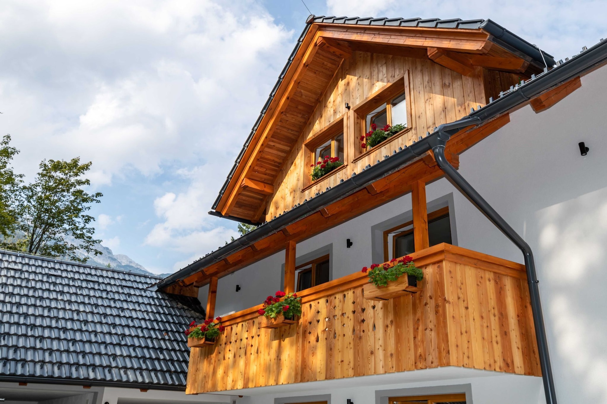 The Woodland Nook Apartments Bohinj - One Bedroom Apartment with Balcony (owner B)-Buitenlucht