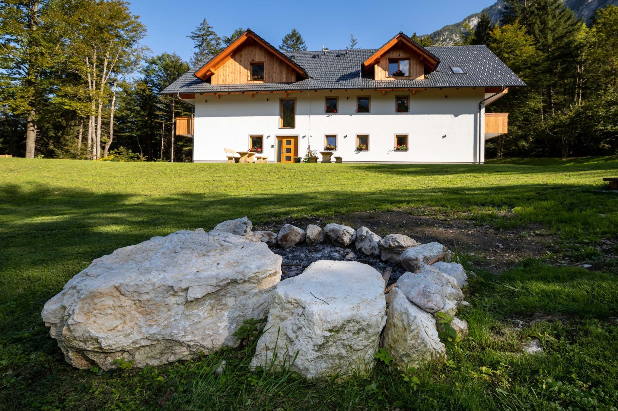 The Woodland Nook Apartments Bohinj - One Bedroom Apartment with Balcony (owner B)-Buitenlucht
