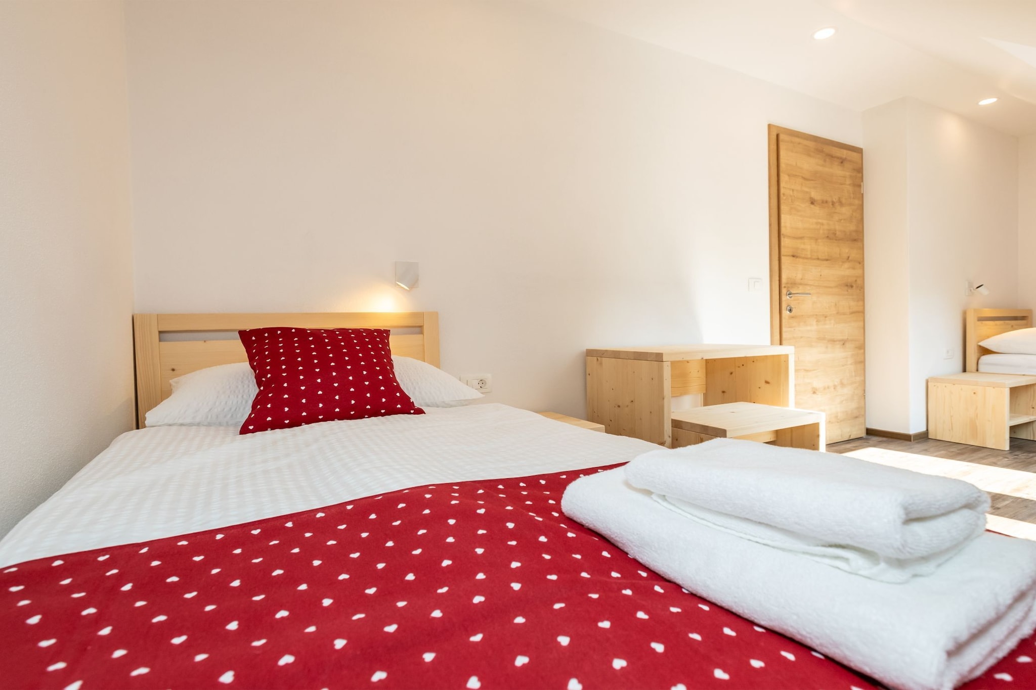 The Woodland Nook Apartments Bohinj - Comfort Two Bedroom Apartment with Balcony (owner F)-Slaapkamer
